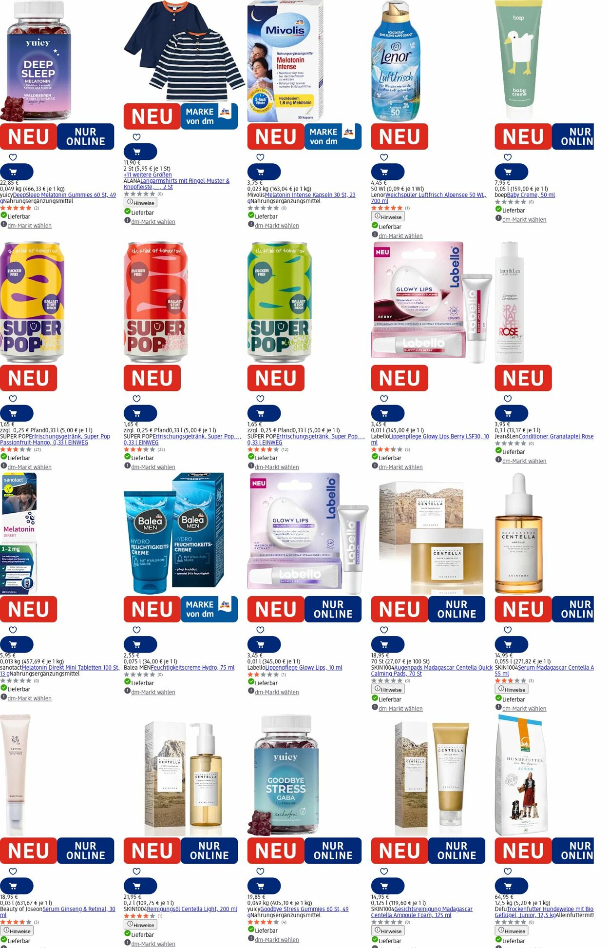 Prospekt dm-drogerie markt 25.08.2025 - 03.09.2025