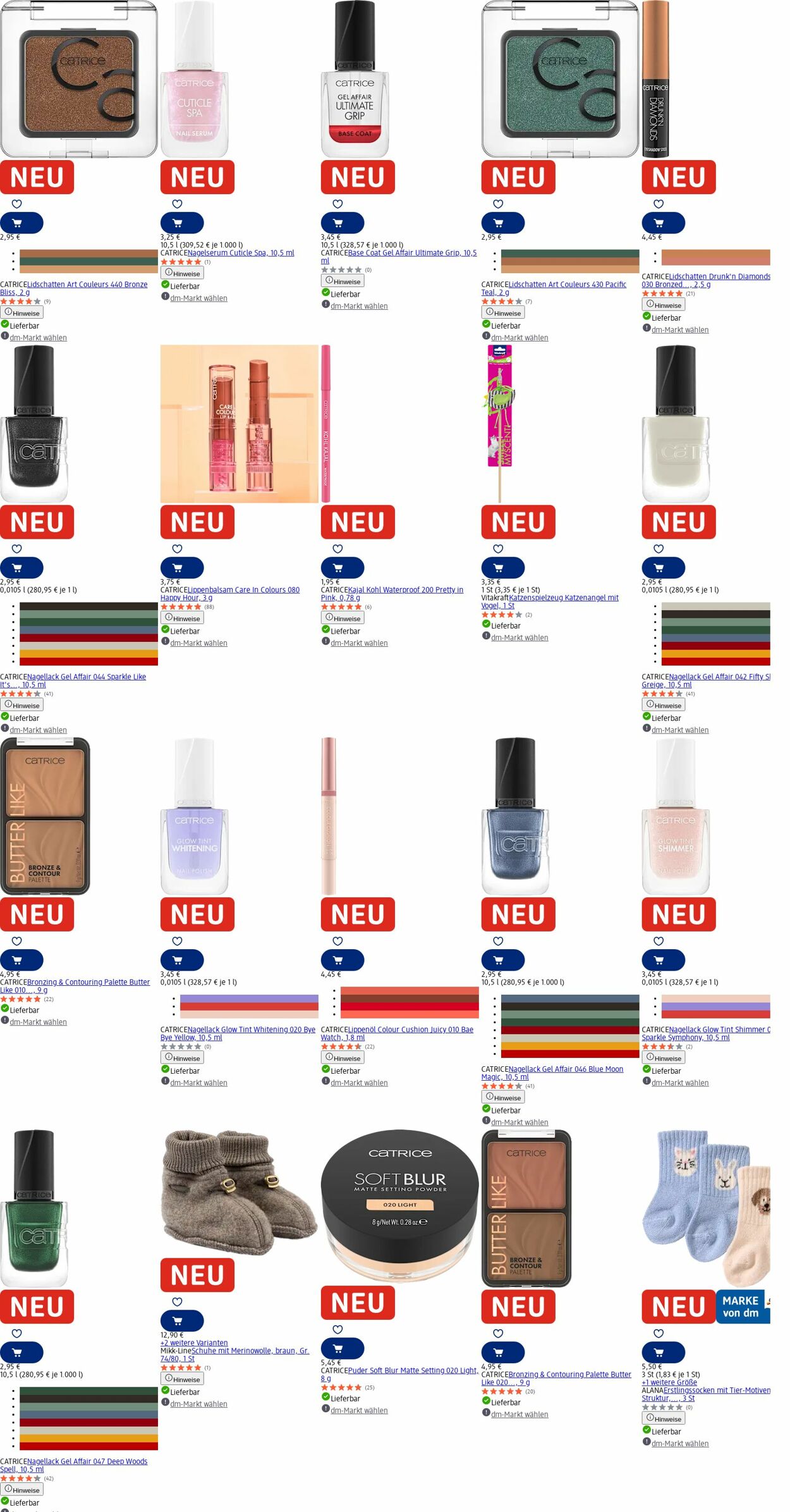 Prospekt dm-drogerie markt 25.08.2025 - 03.09.2025