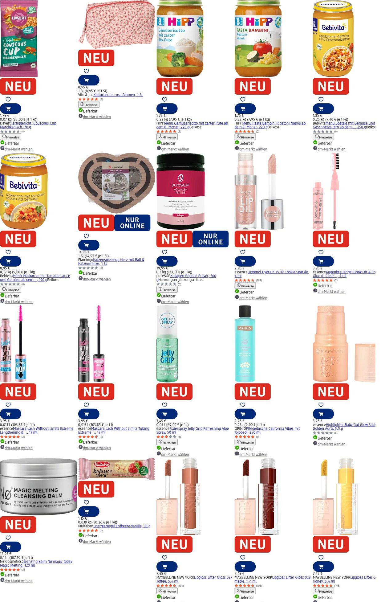 Prospekt dm-drogerie markt 25.08.2025 - 03.09.2025