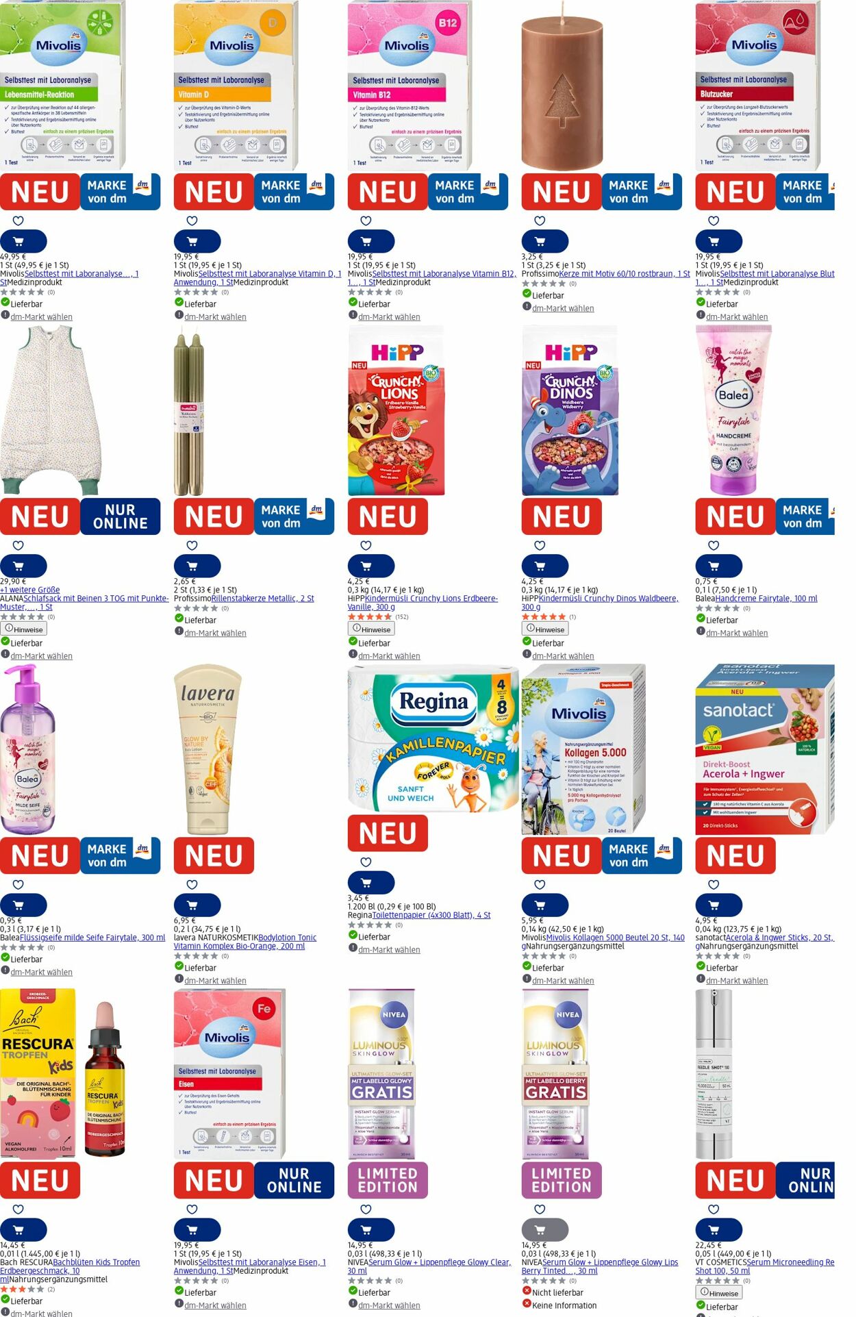 Prospekt dm-drogerie markt 25.08.2025 - 03.09.2025