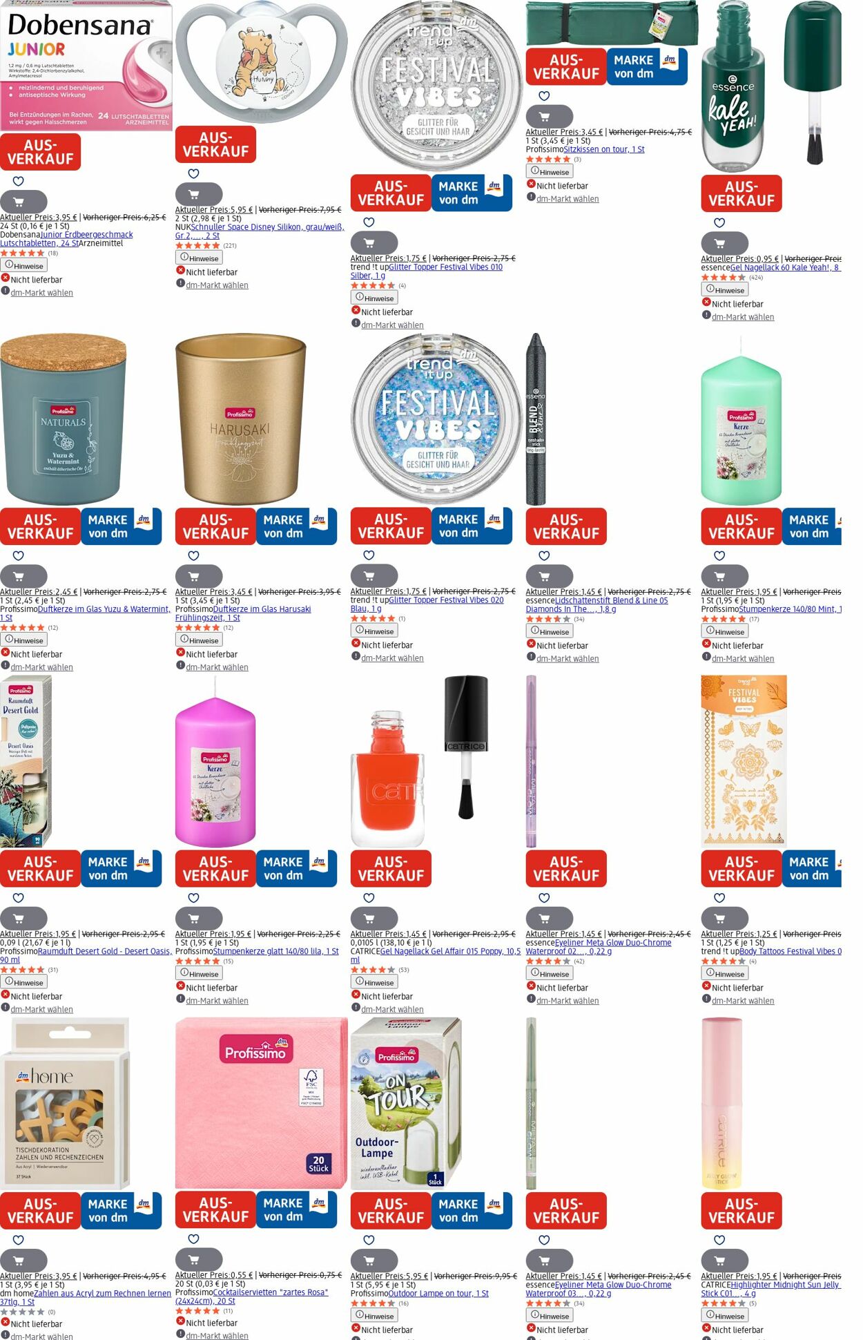 Prospekt dm-drogerie markt 25.08.2025 - 03.09.2025