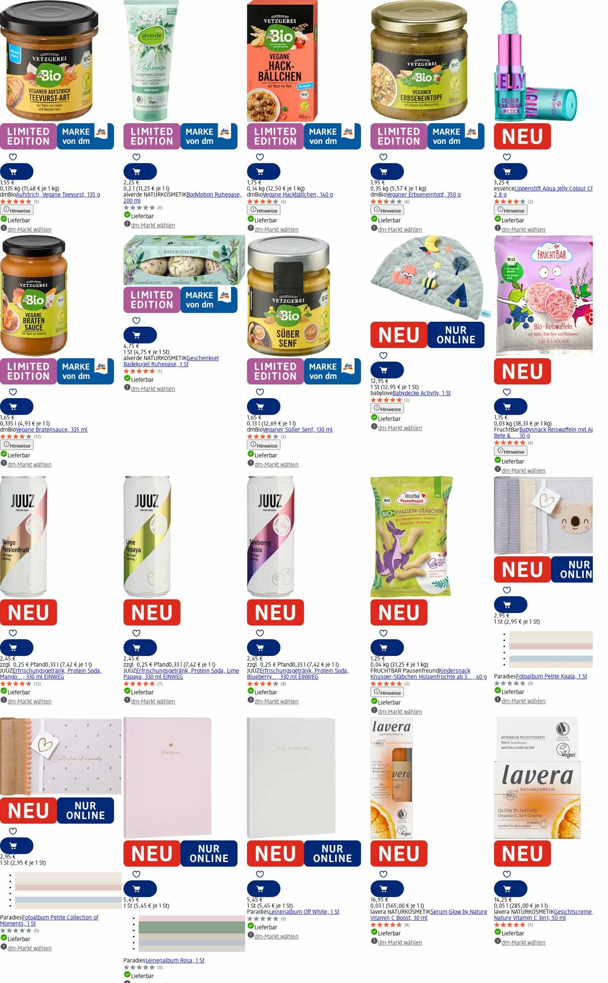 Prospekt dm-drogerie markt 25.08.2025 - 03.09.2025