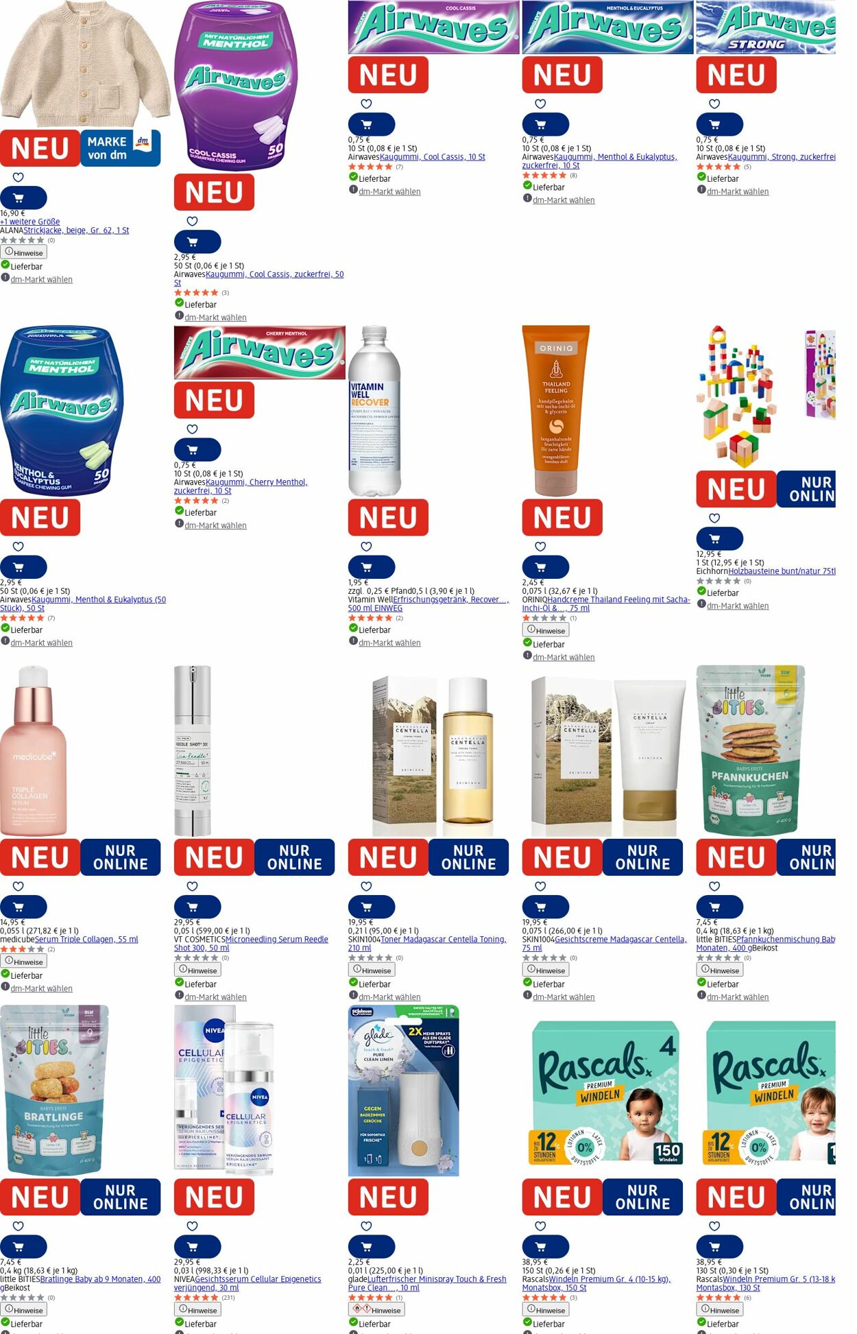 Prospekt dm-drogerie markt 25.08.2025 - 03.09.2025