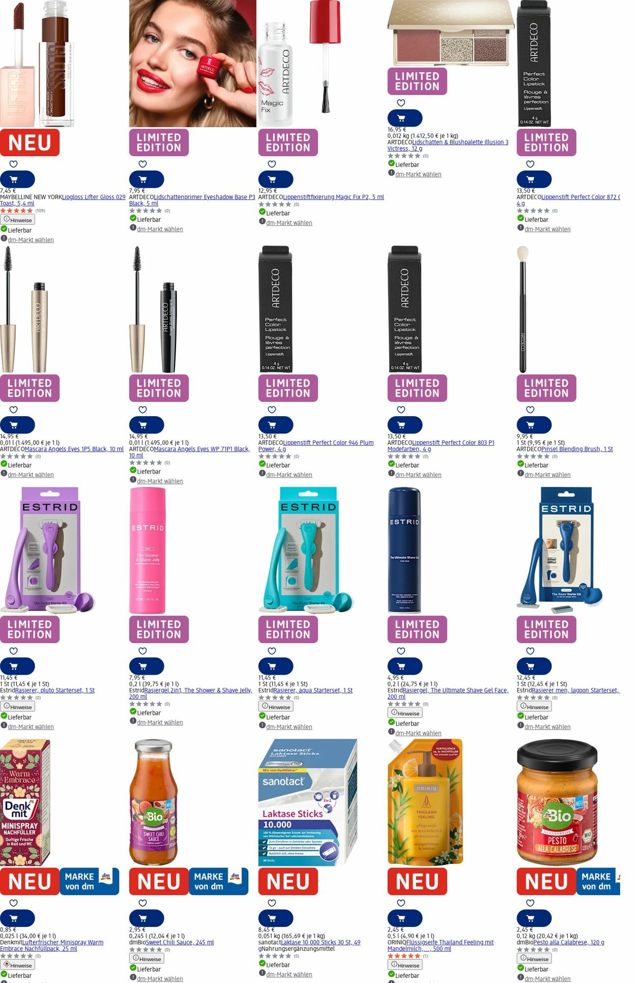 Prospekt dm-drogerie markt 25.08.2025 - 03.09.2025