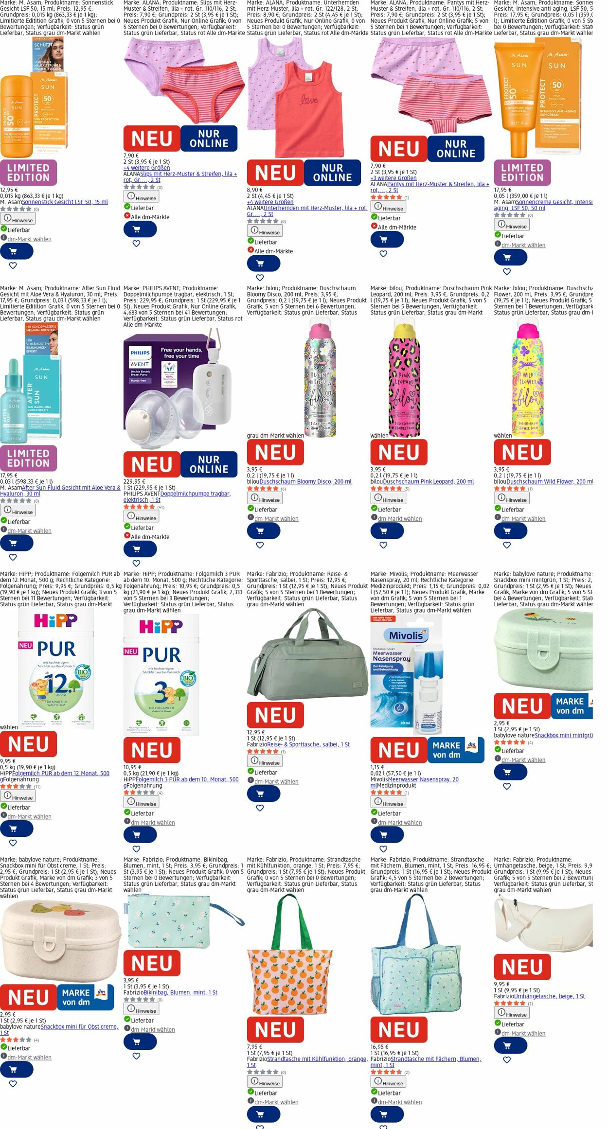Prospekt dm-drogerie markt 06.04.2026 - 15.04.2026