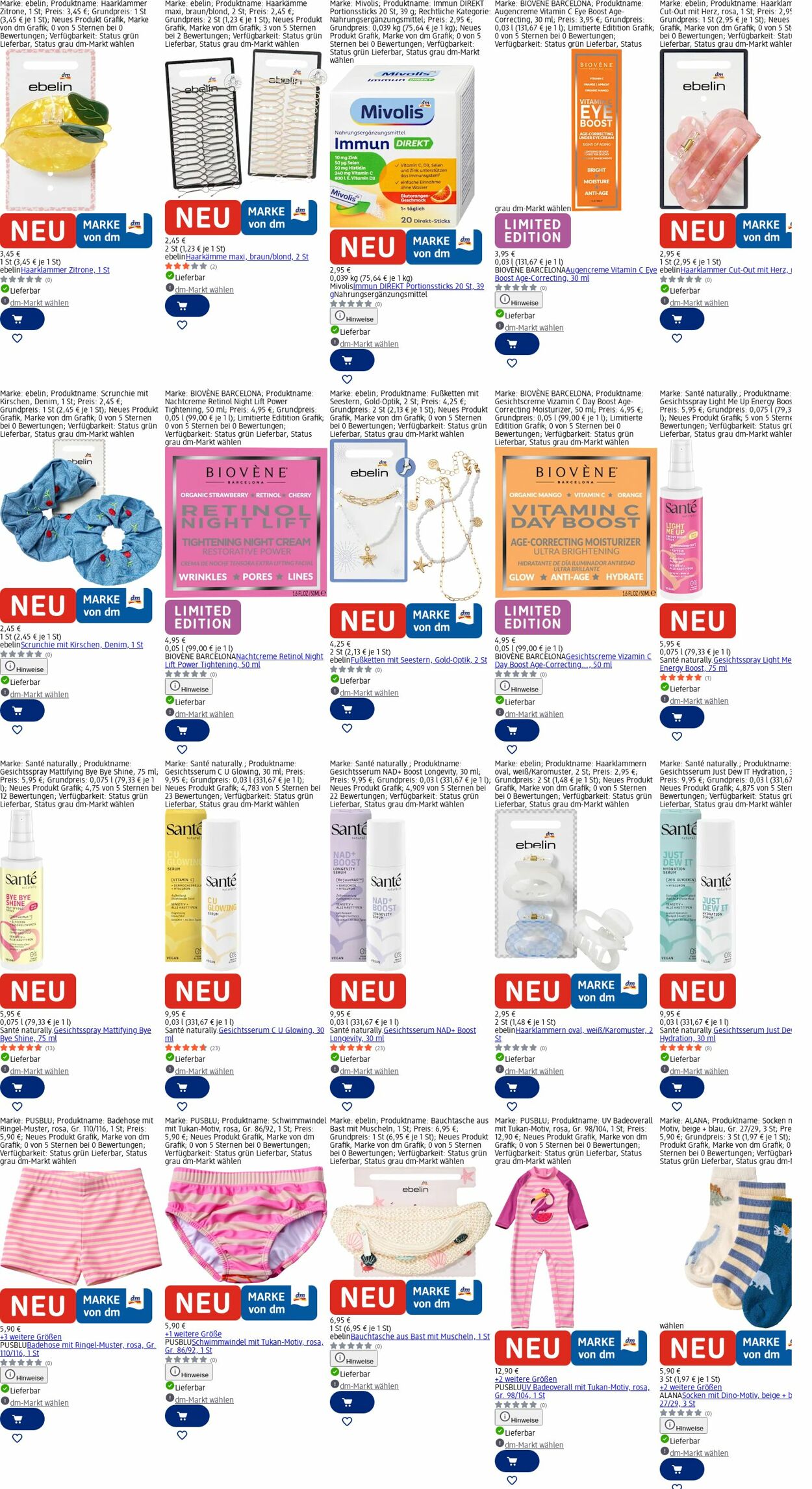 Prospekt dm-drogerie markt 06.04.2026 - 15.04.2026