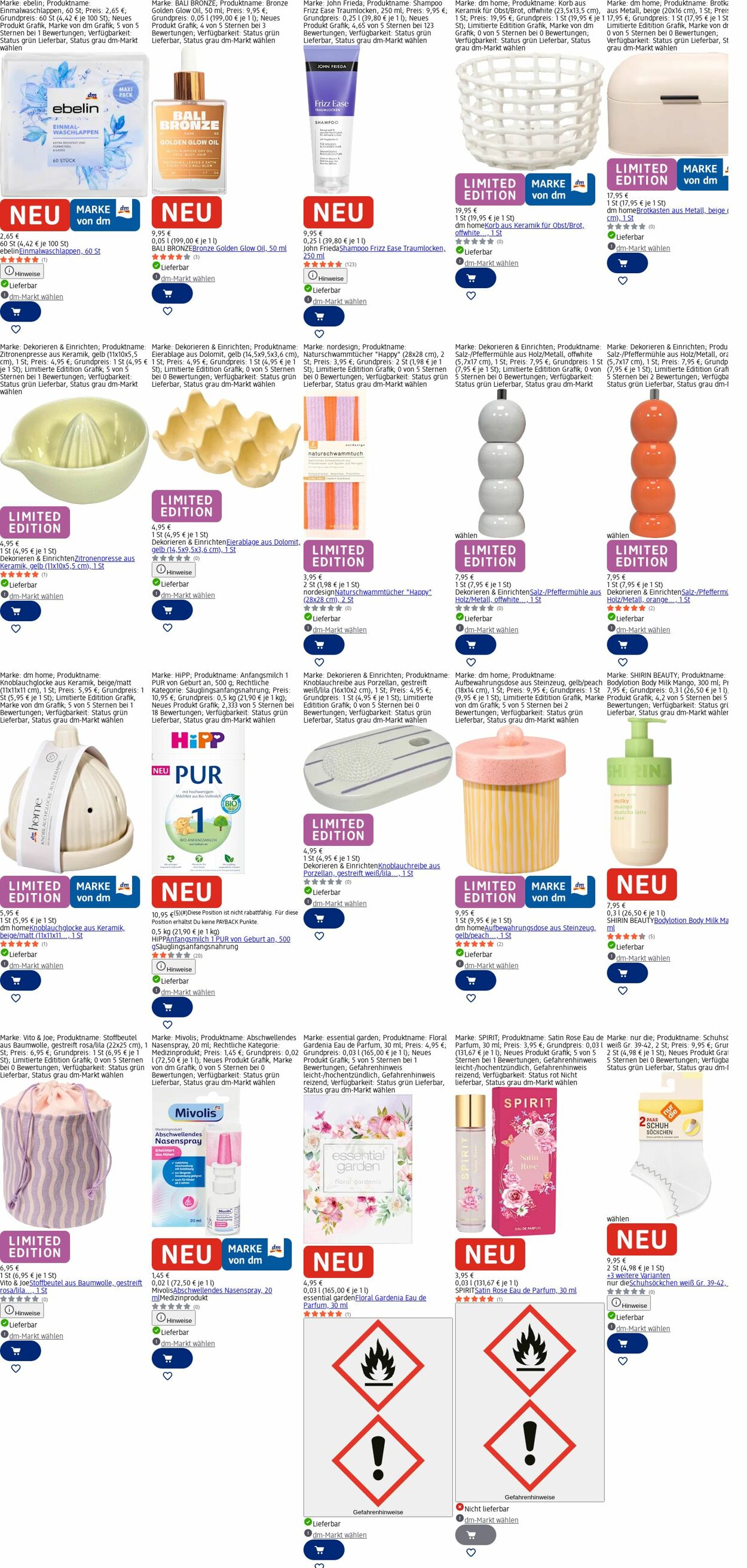 Prospekt dm-drogerie markt 06.04.2026 - 15.04.2026