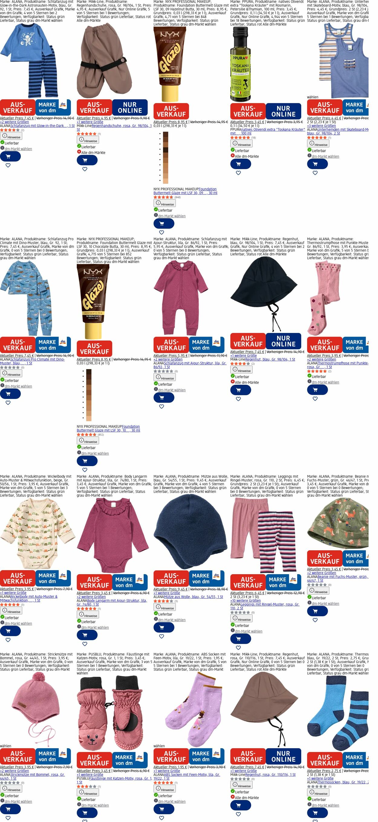 Prospekt dm-drogerie markt 06.04.2026 - 15.04.2026