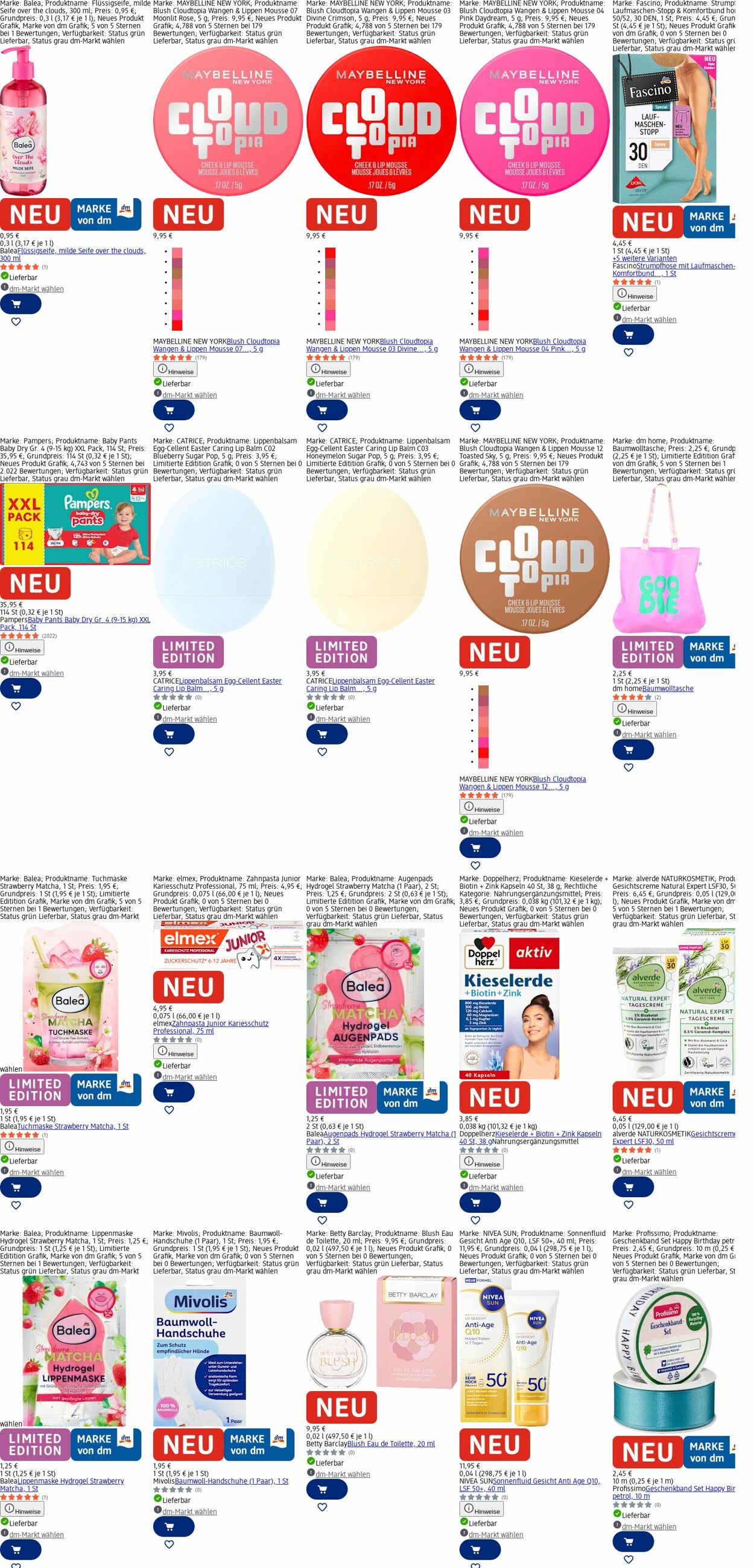 Prospekt dm-drogerie markt 02.03.2026 - 11.03.2026