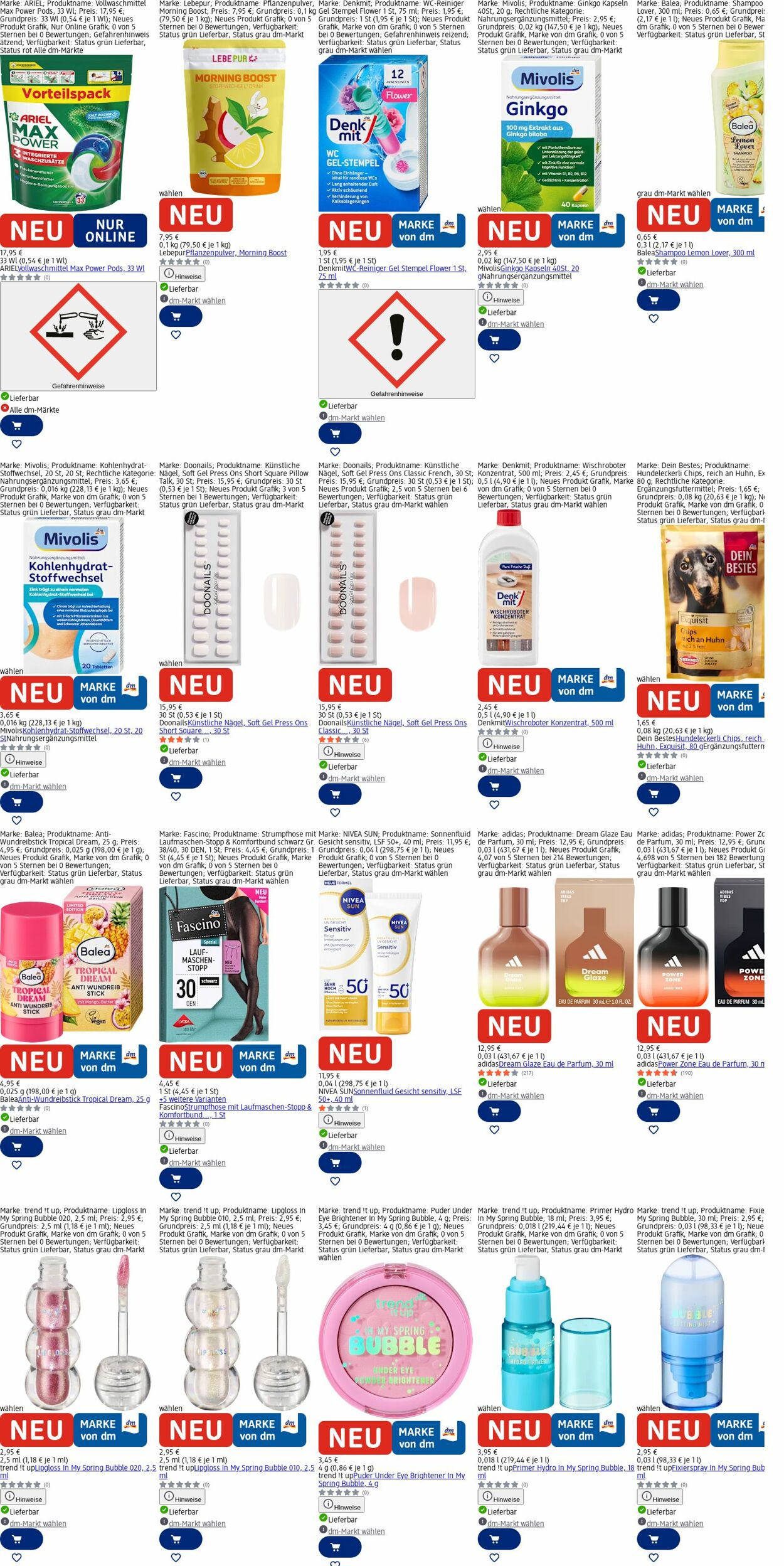 Prospekt dm-drogerie markt 02.03.2026 - 11.03.2026