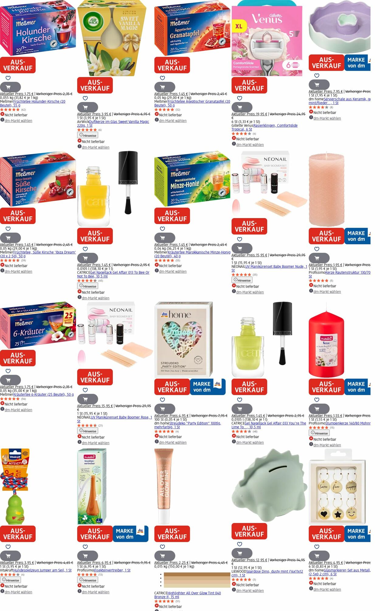 Prospekt dm-drogerie markt 11.08.2025 - 20.08.2025