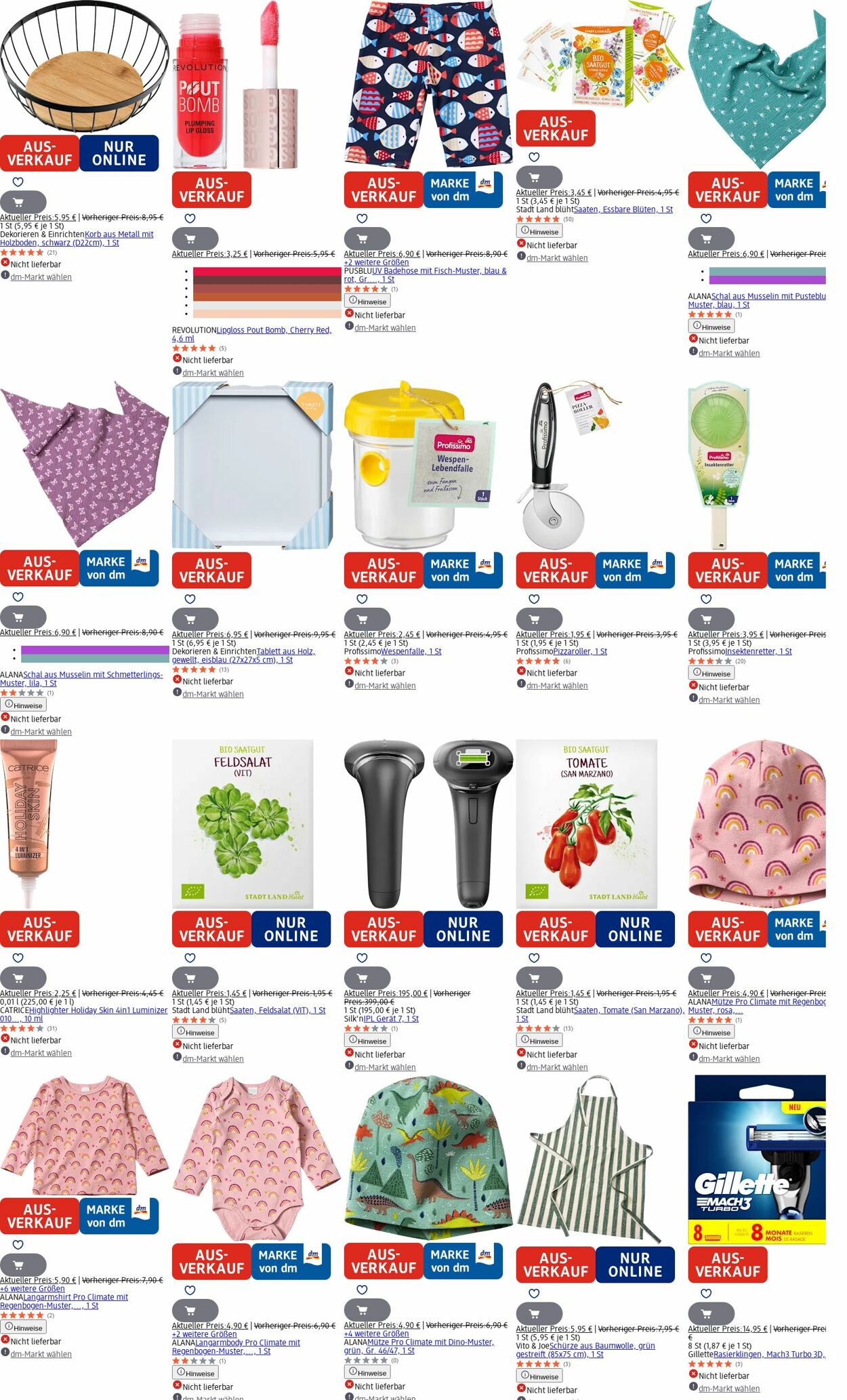 Prospekt dm-drogerie markt 11.08.2025 - 20.08.2025