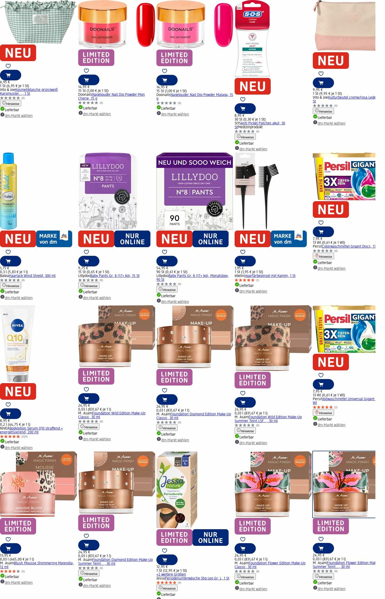 Prospekt dm-drogerie markt 11.08.2025 - 20.08.2025