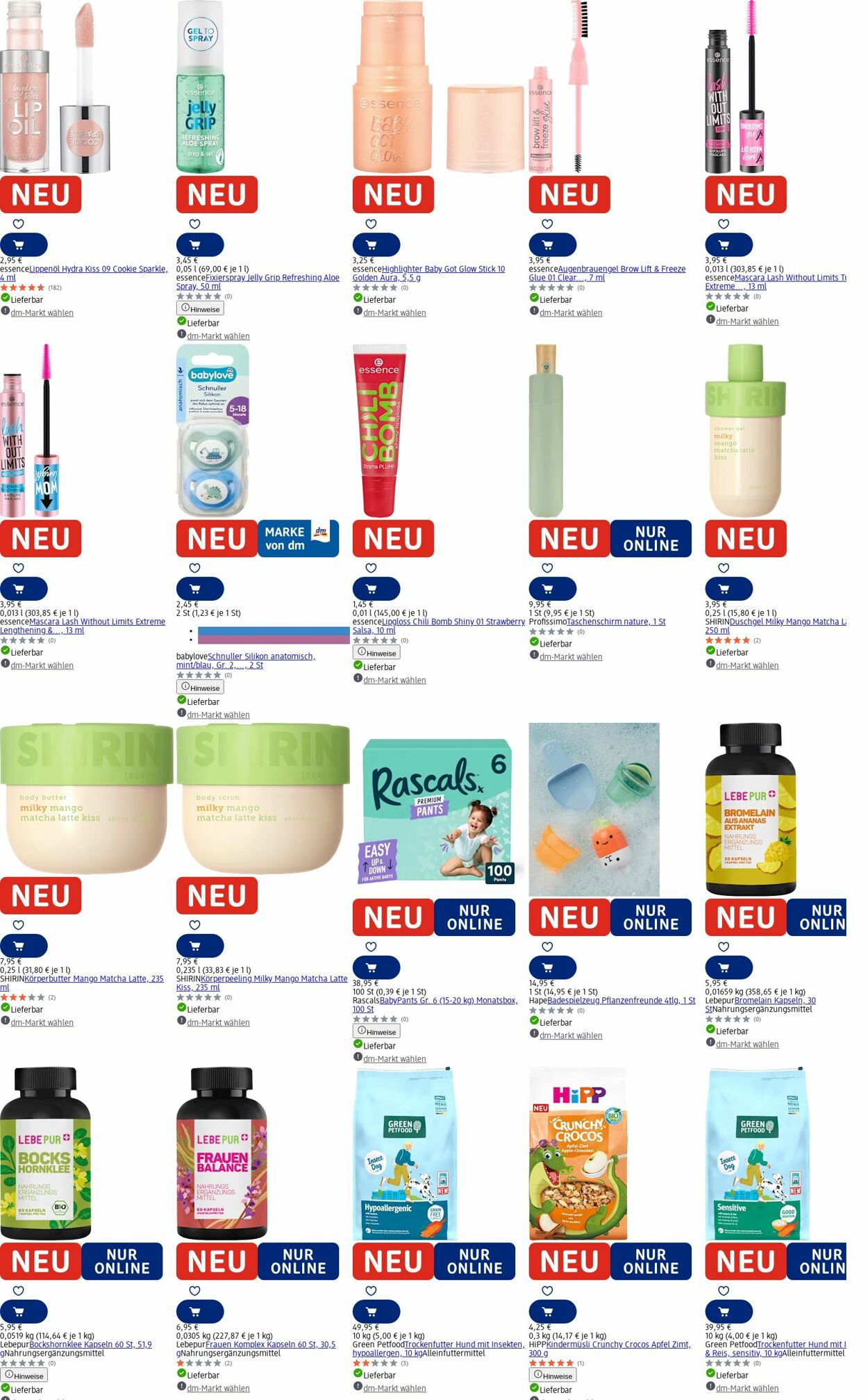 Prospekt dm-drogerie markt 11.08.2025 - 20.08.2025