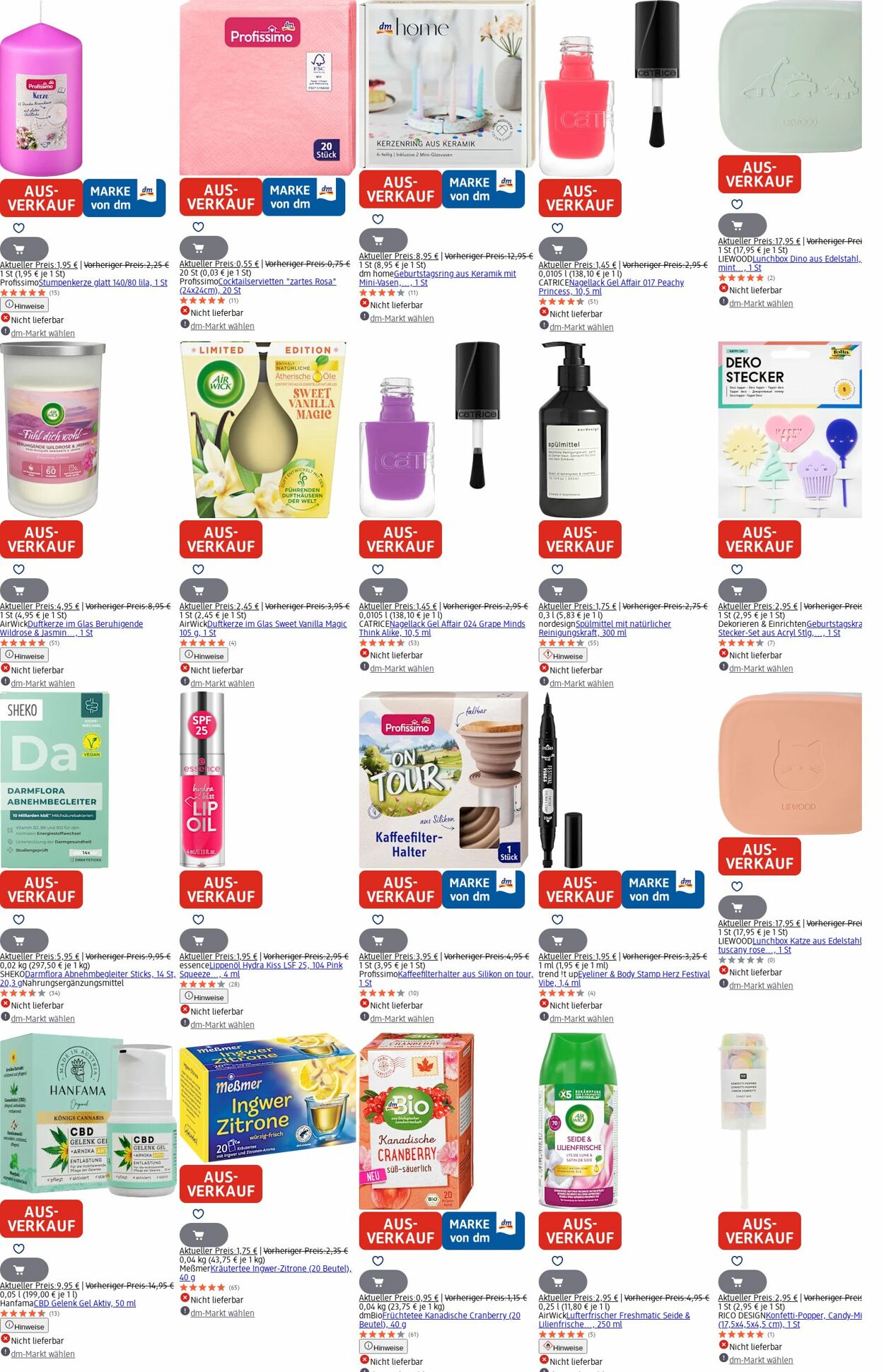 Prospekt dm-drogerie markt 11.08.2025 - 20.08.2025