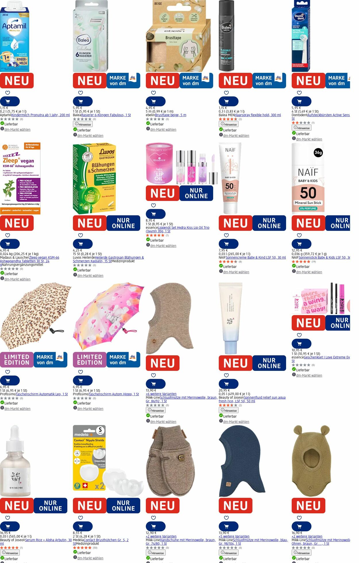Prospekt dm-drogerie markt 11.08.2025 - 20.08.2025