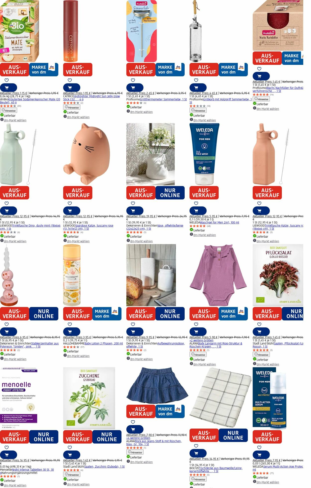 Prospekt dm-drogerie markt 11.08.2025 - 20.08.2025