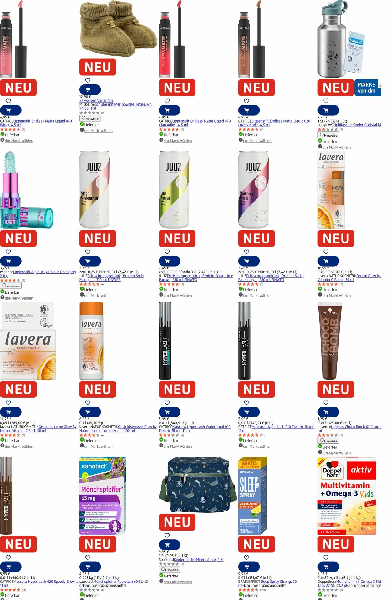 Prospekt dm-drogerie markt 11.08.2025 - 20.08.2025