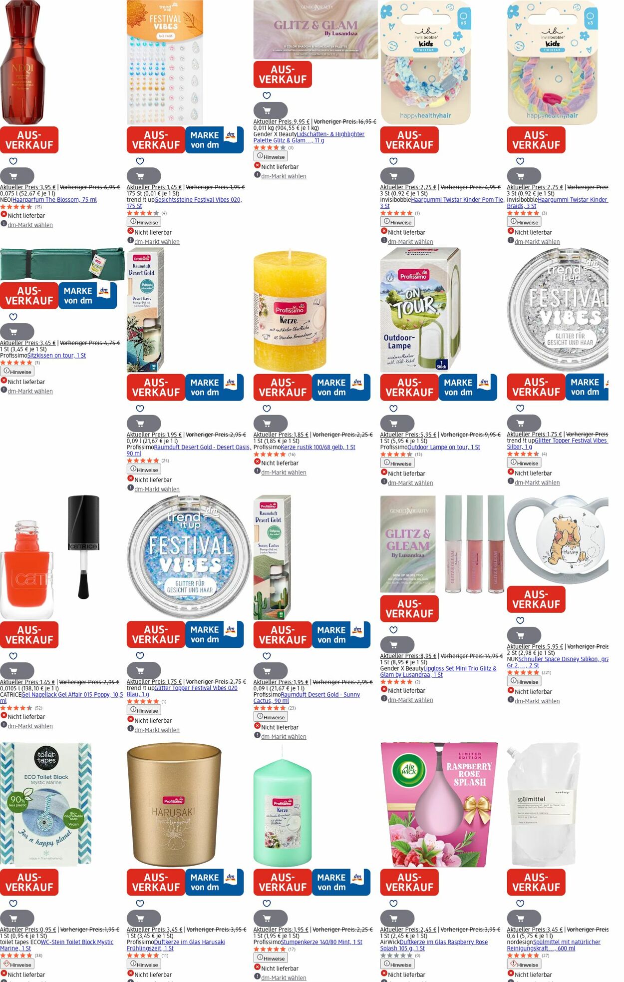 Prospekt dm-drogerie markt 11.08.2025 - 20.08.2025