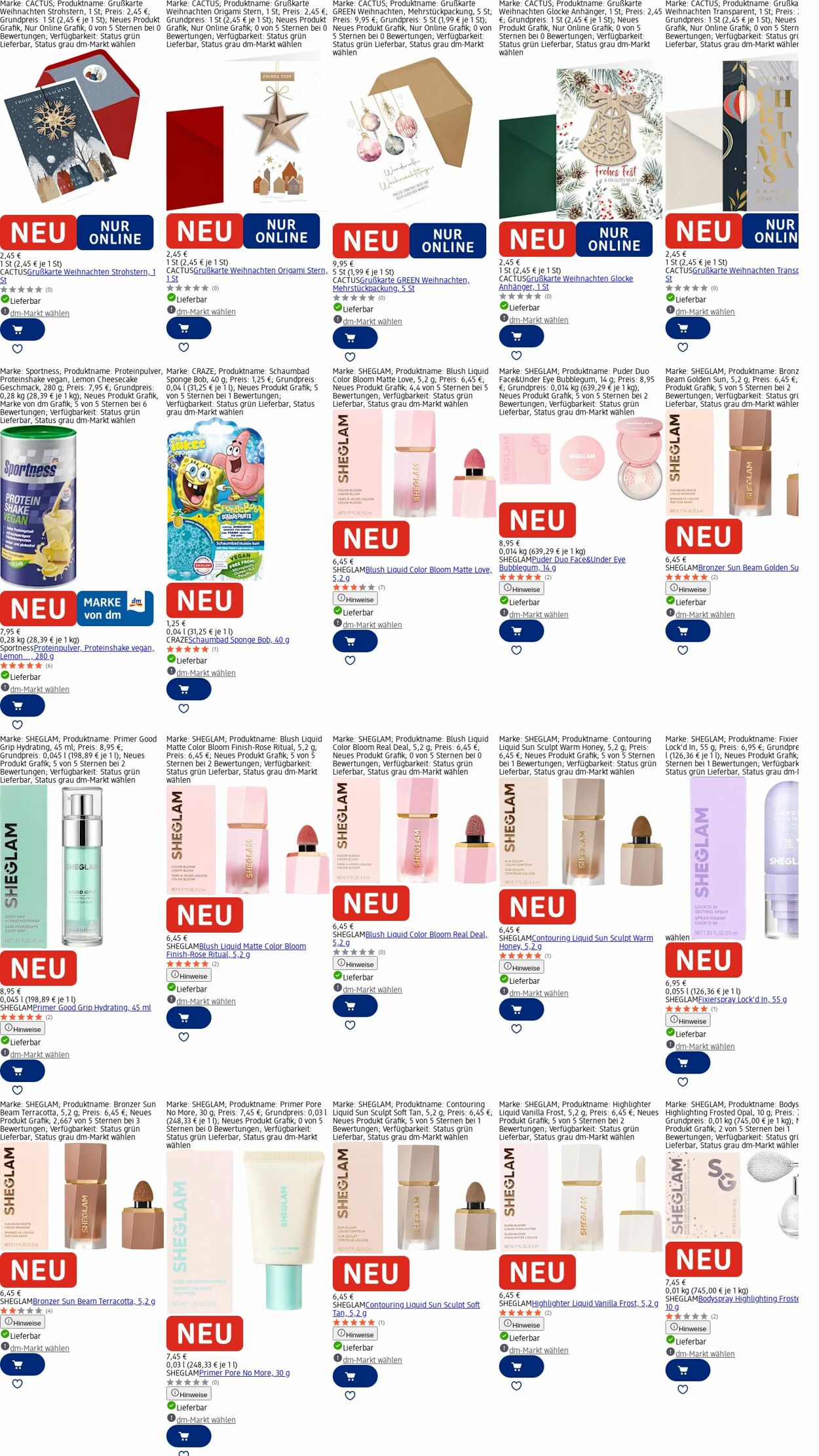 Prospekt dm-drogerie markt 06.10.2025 - 15.10.2025