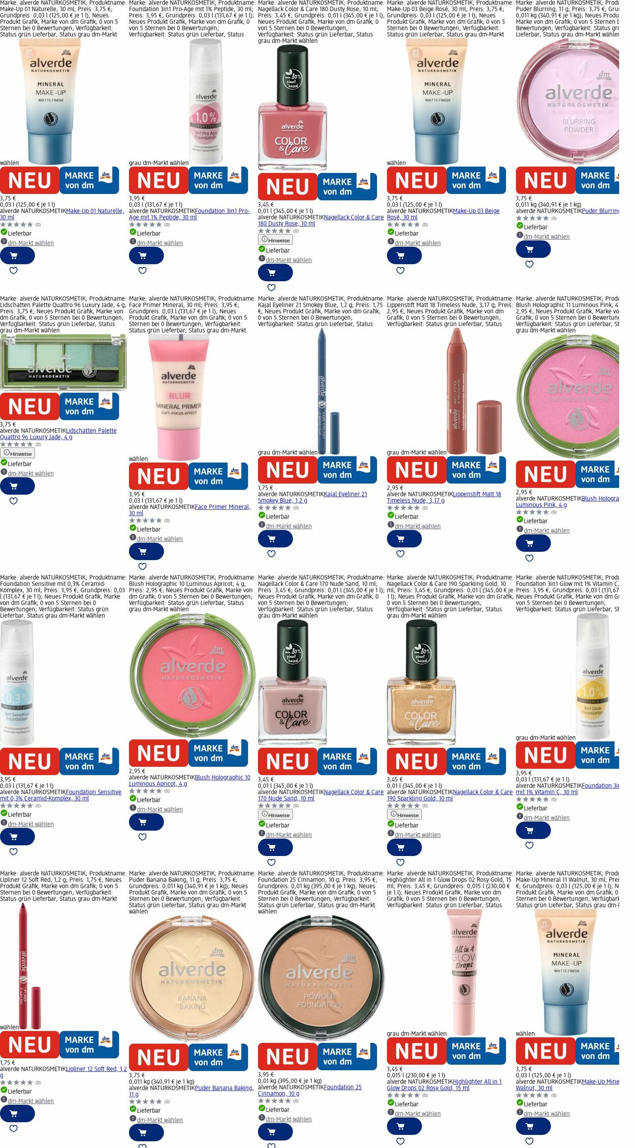 Prospekt dm-drogerie markt 06.10.2025 - 15.10.2025