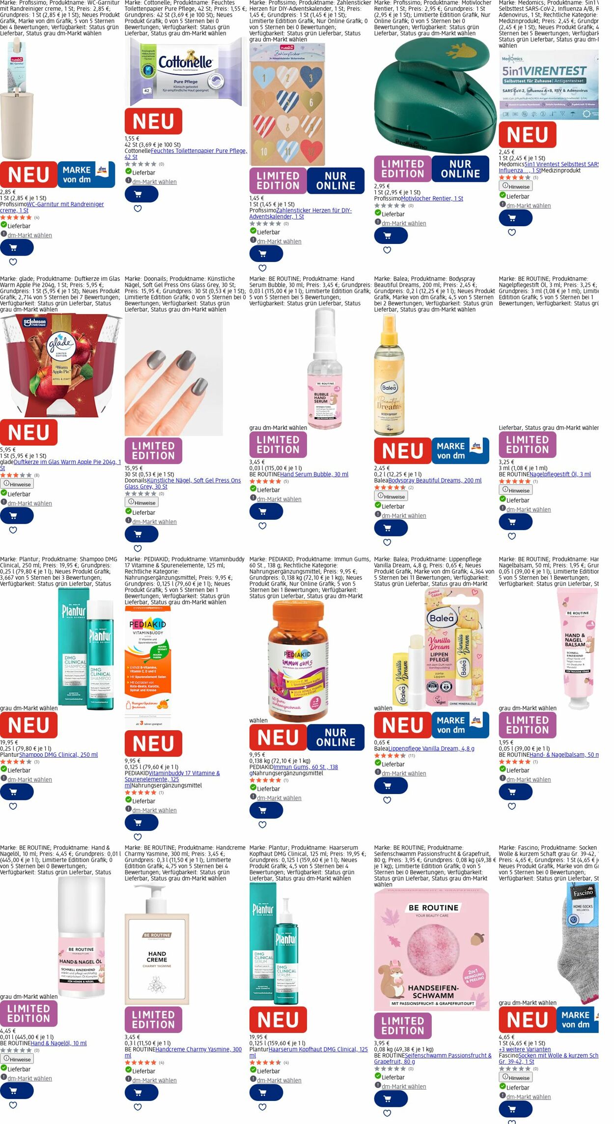 Prospekt dm-drogerie markt 06.10.2025 - 15.10.2025