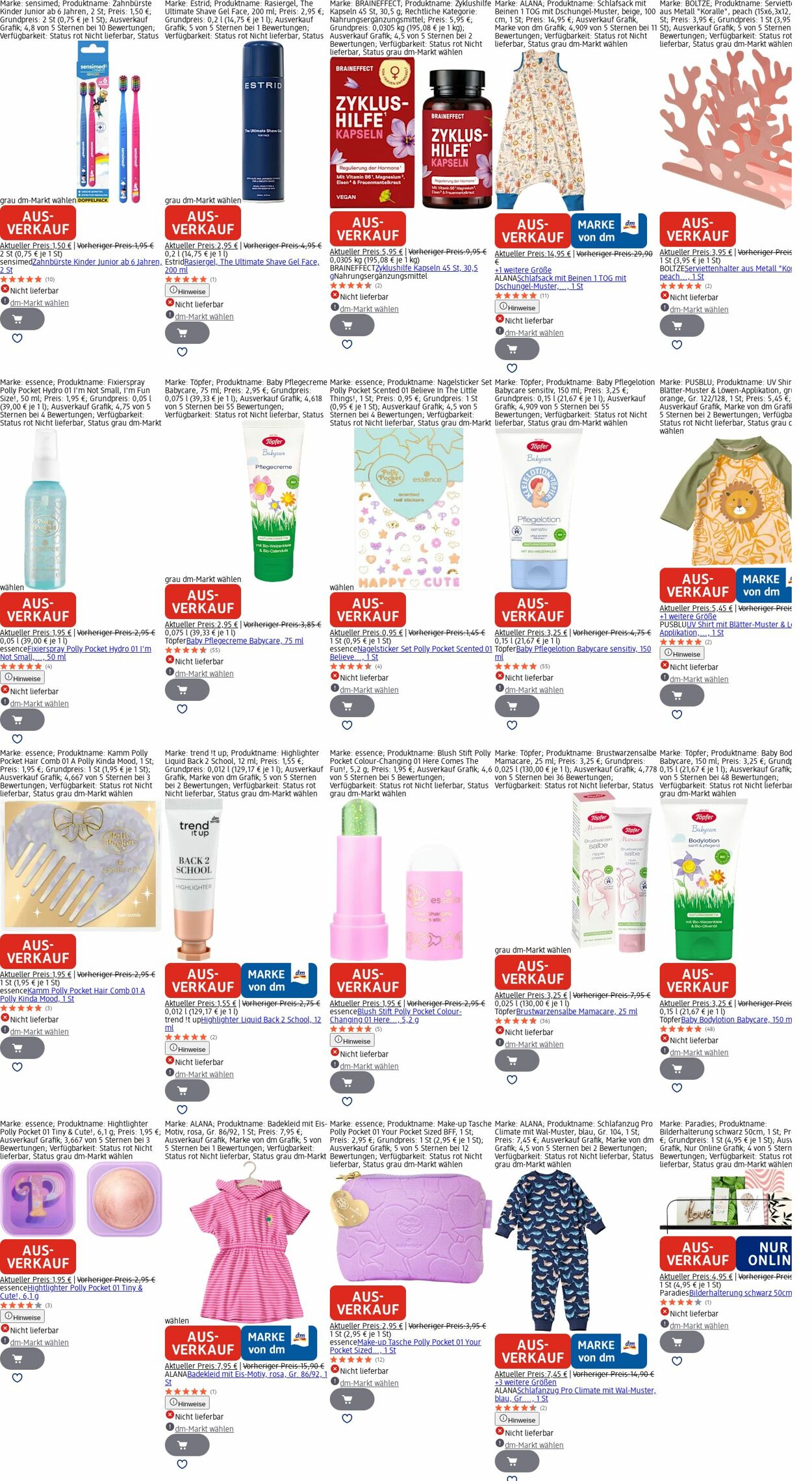 Prospekt dm-drogerie markt 06.10.2025 - 15.10.2025
