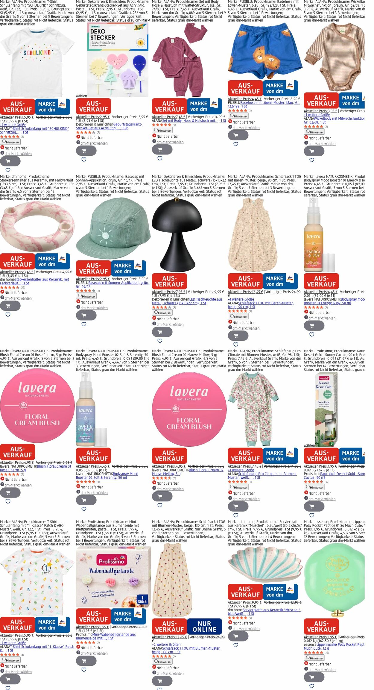 Prospekt dm-drogerie markt 06.10.2025 - 15.10.2025