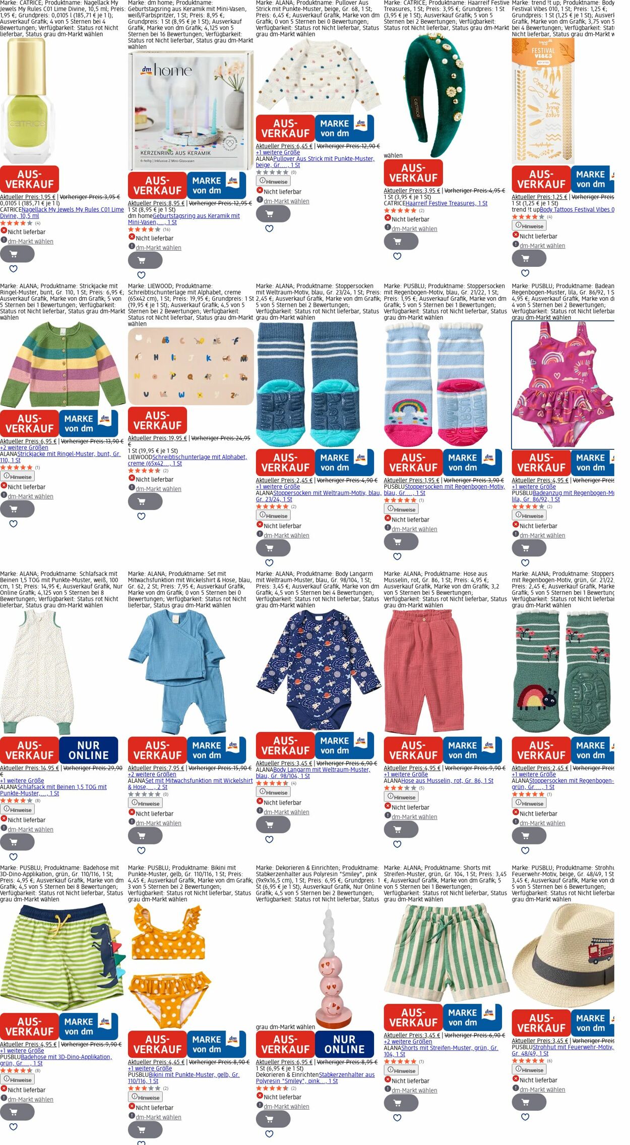 Prospekt dm-drogerie markt 06.10.2025 - 15.10.2025