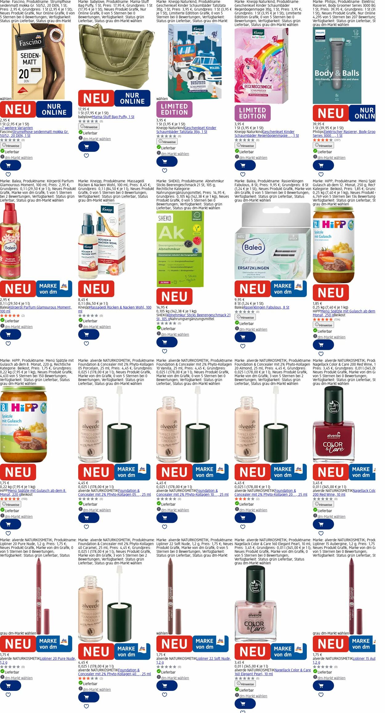 Prospekt dm-drogerie markt 06.10.2025 - 15.10.2025
