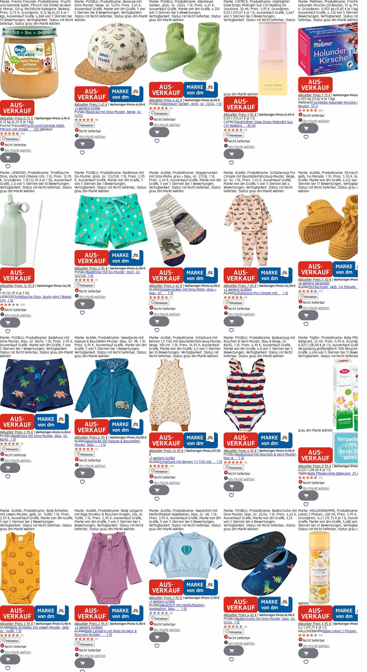 Prospekt dm-drogerie markt 06.10.2025 - 15.10.2025