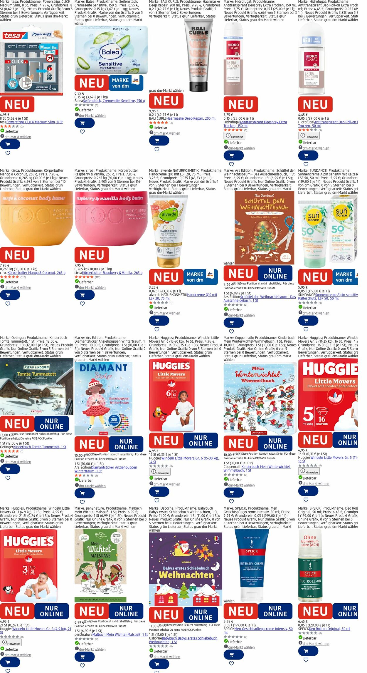 Prospekt dm-drogerie markt 17.11.2025 - 26.11.2025
