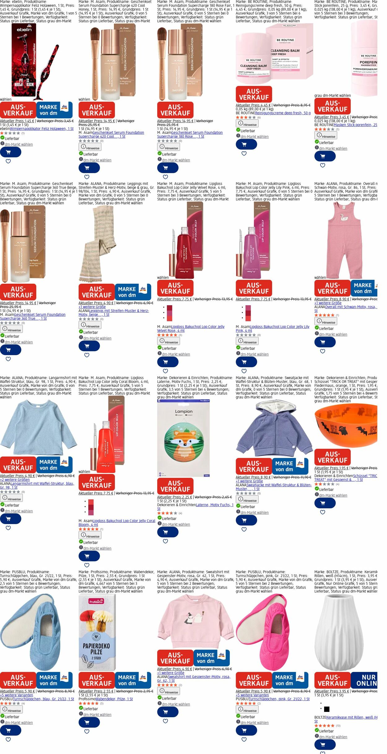 Prospekt dm-drogerie markt 17.11.2025 - 26.11.2025