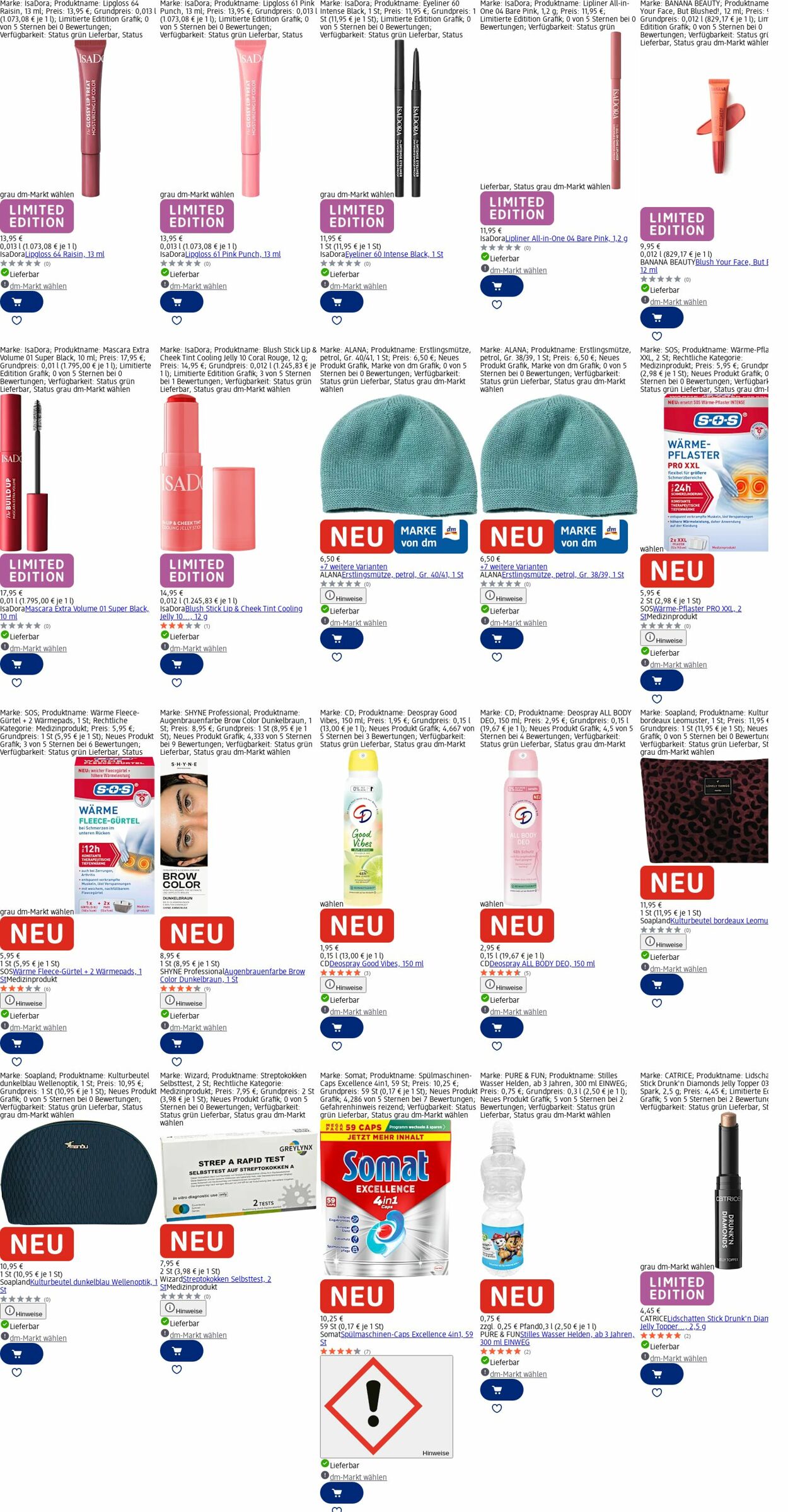 Prospekt dm-drogerie markt 17.11.2025 - 26.11.2025