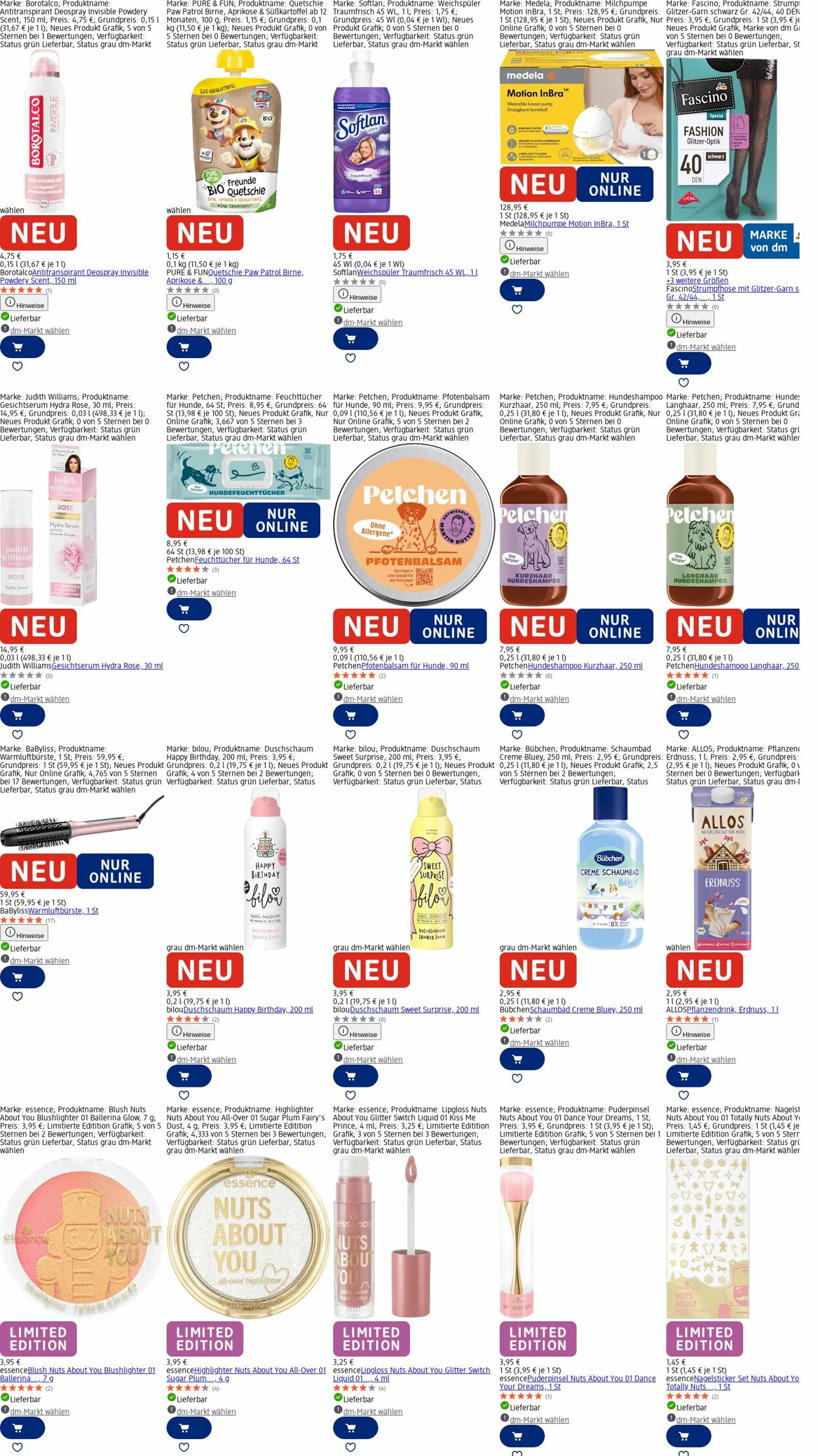 Prospekt dm-drogerie markt 17.11.2025 - 26.11.2025