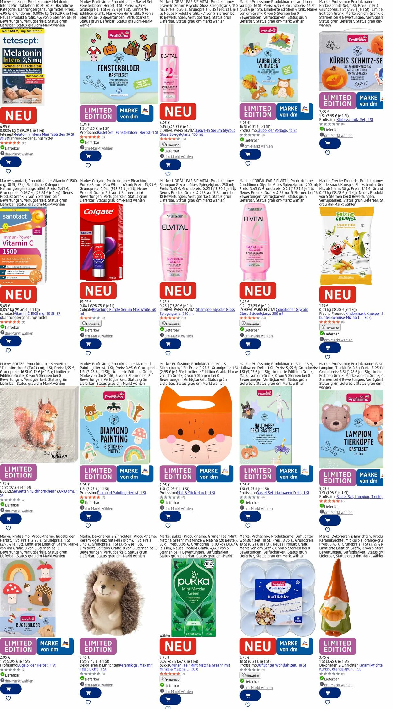 Prospekt dm-drogerie markt 15.09.2025 - 24.09.2025