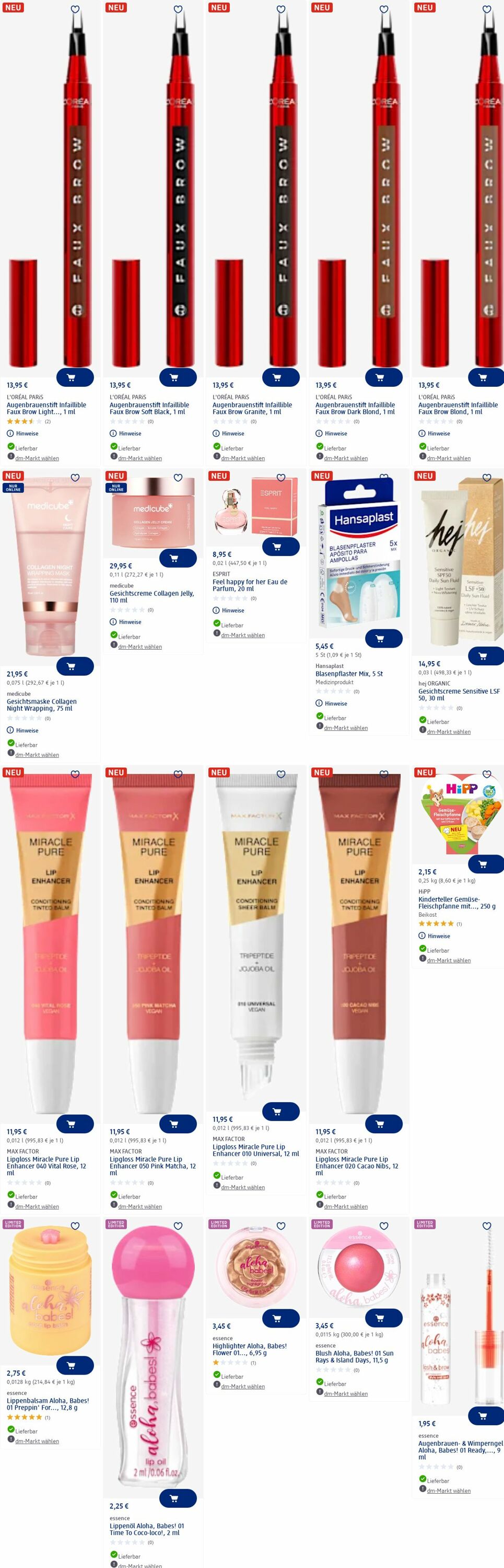 Prospekt dm-drogerie markt 02.06.2025 - 11.06.2025