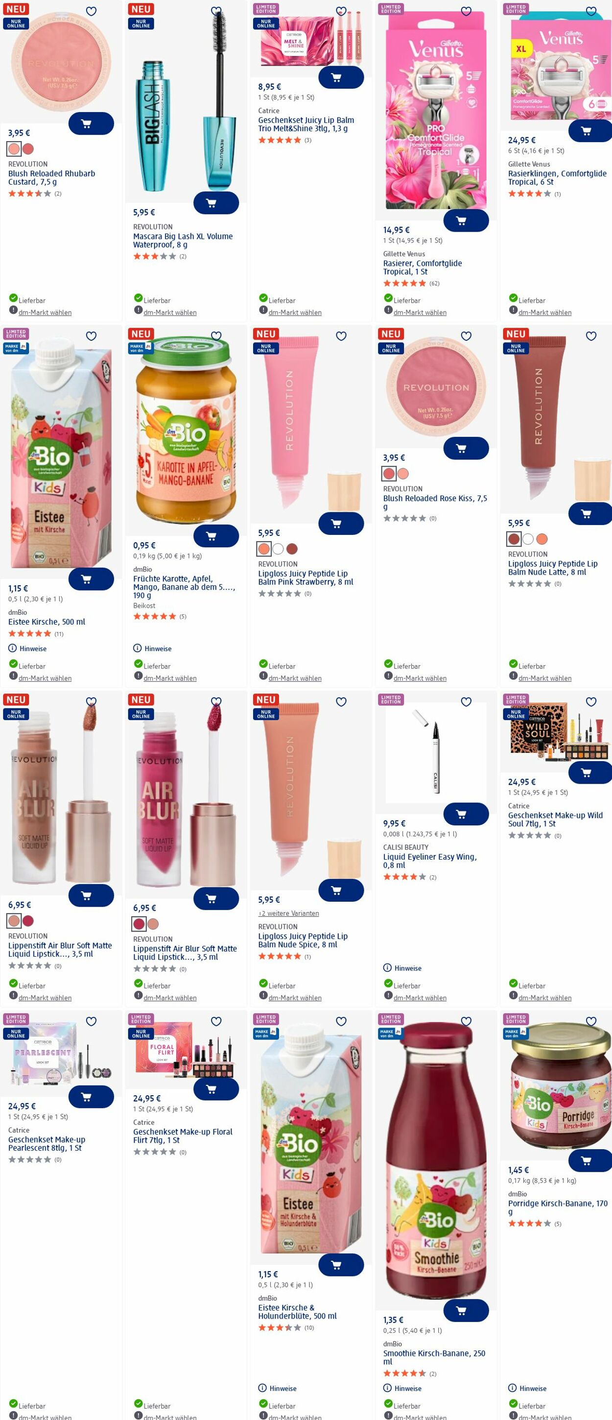 Prospekt dm-drogerie markt 07.07.2025 - 16.07.2025