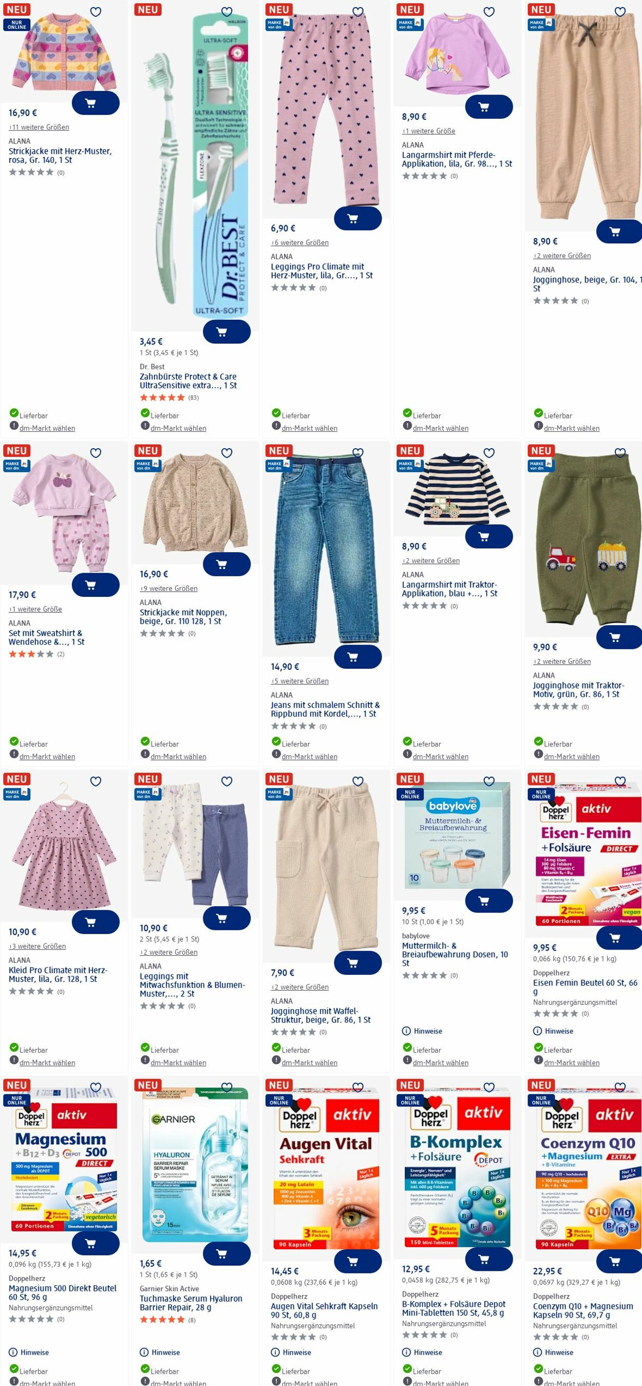Prospekt dm-drogerie markt 07.07.2025 - 16.07.2025