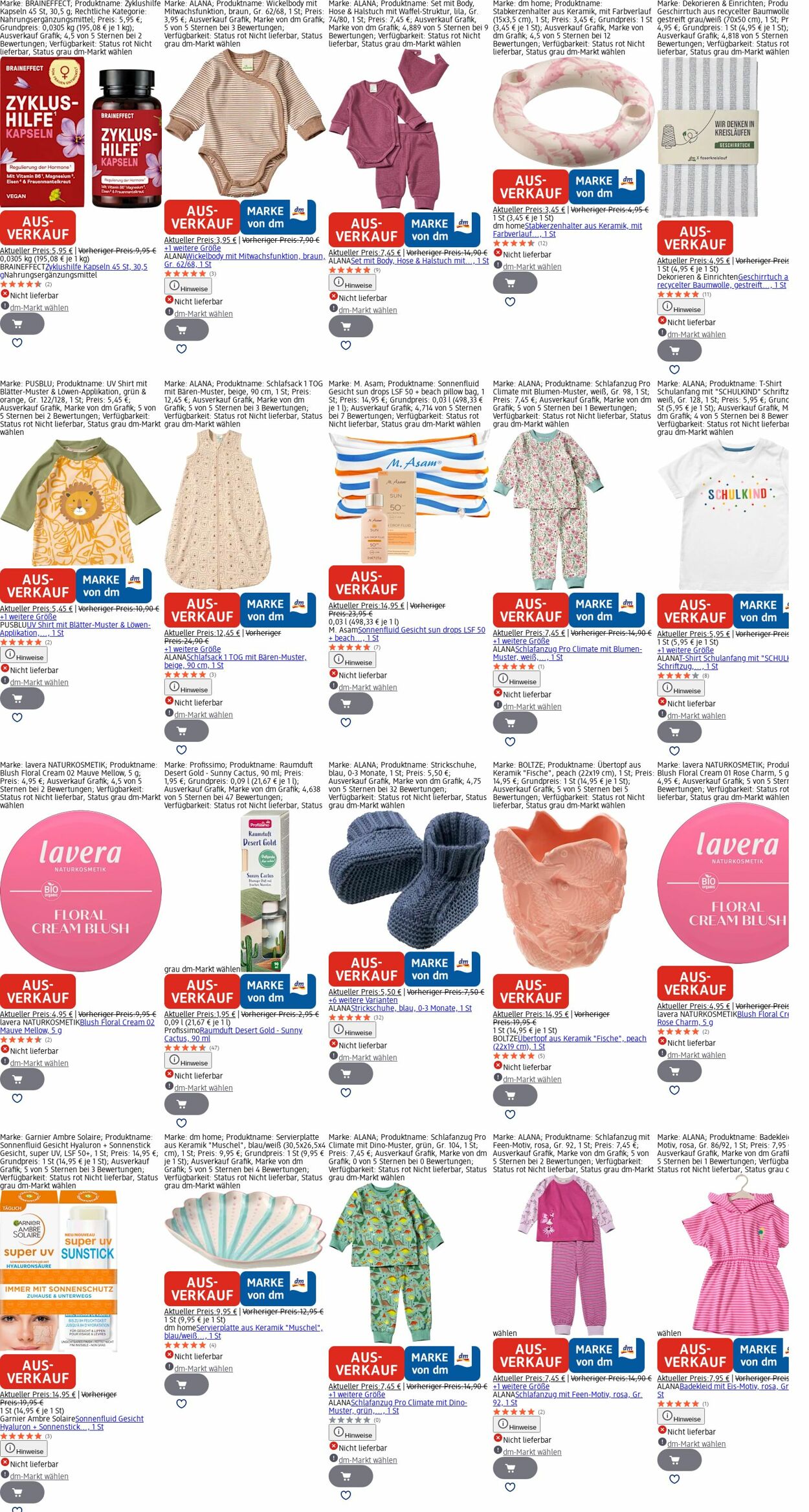 Prospekt dm-drogerie markt 20.10.2025 - 29.10.2025