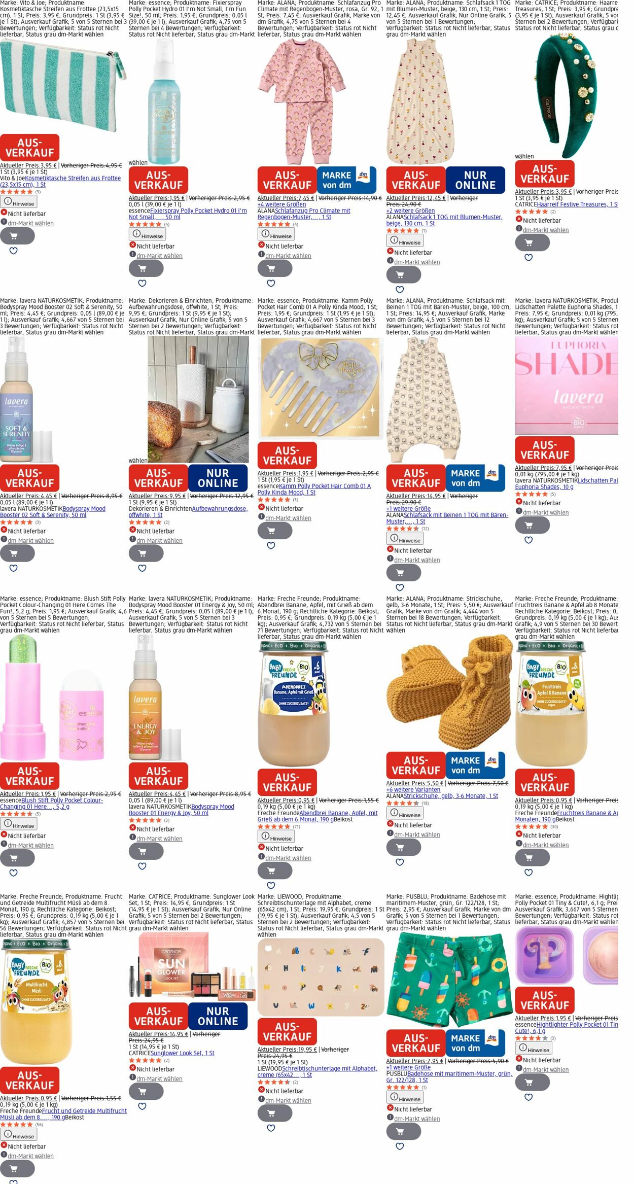 Prospekt dm-drogerie markt 20.10.2025 - 29.10.2025