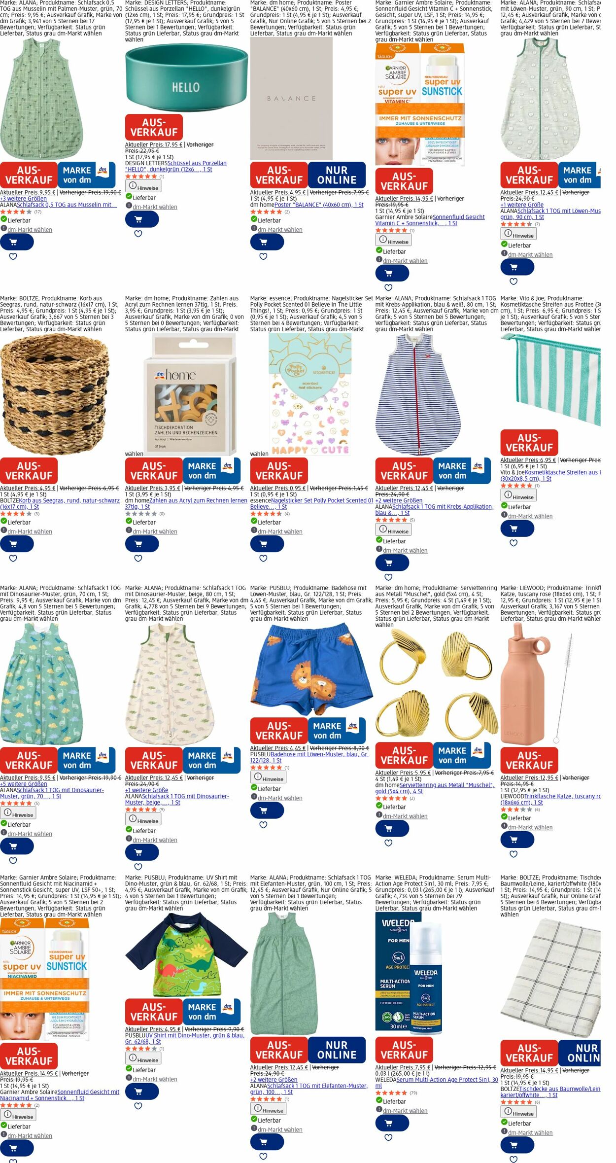 Prospekt dm-drogerie markt 20.10.2025 - 29.10.2025