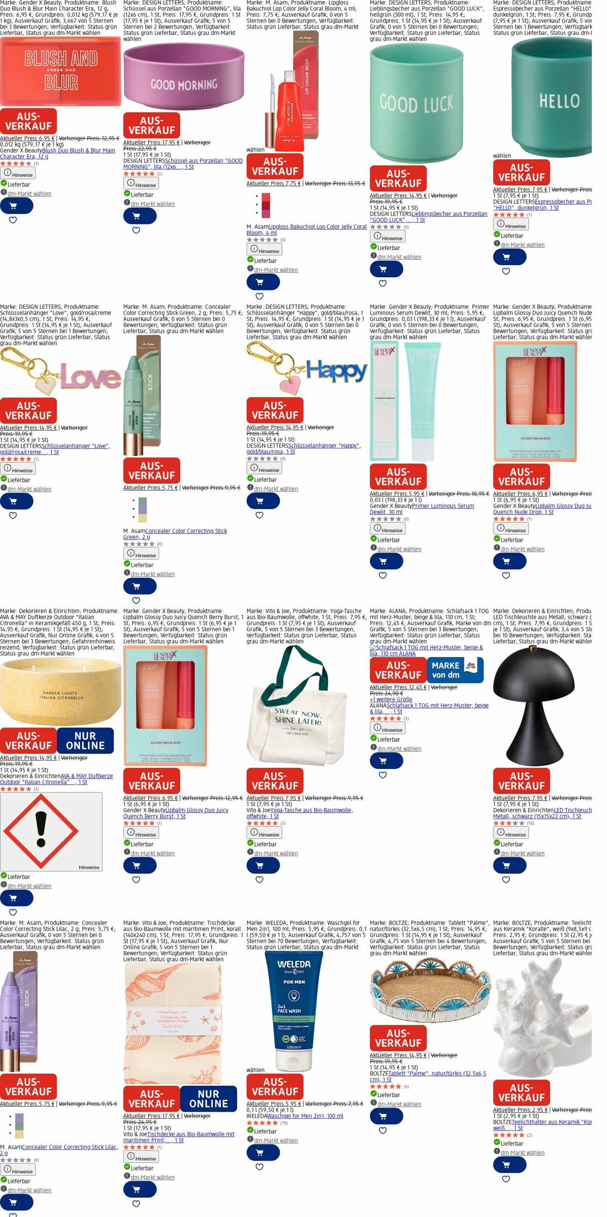Prospekt dm-drogerie markt 20.10.2025 - 29.10.2025