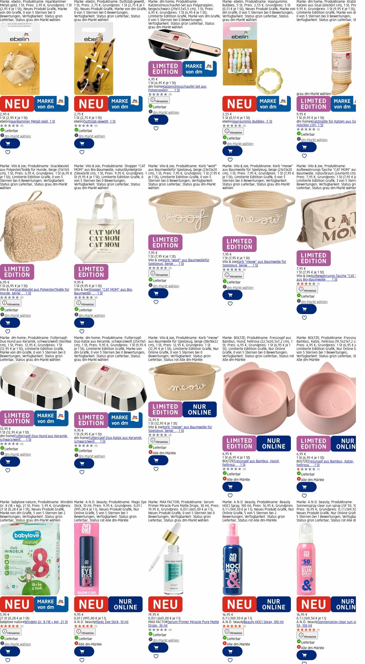 Prospekt dm-drogerie markt 08.12.2025 - 17.12.2025