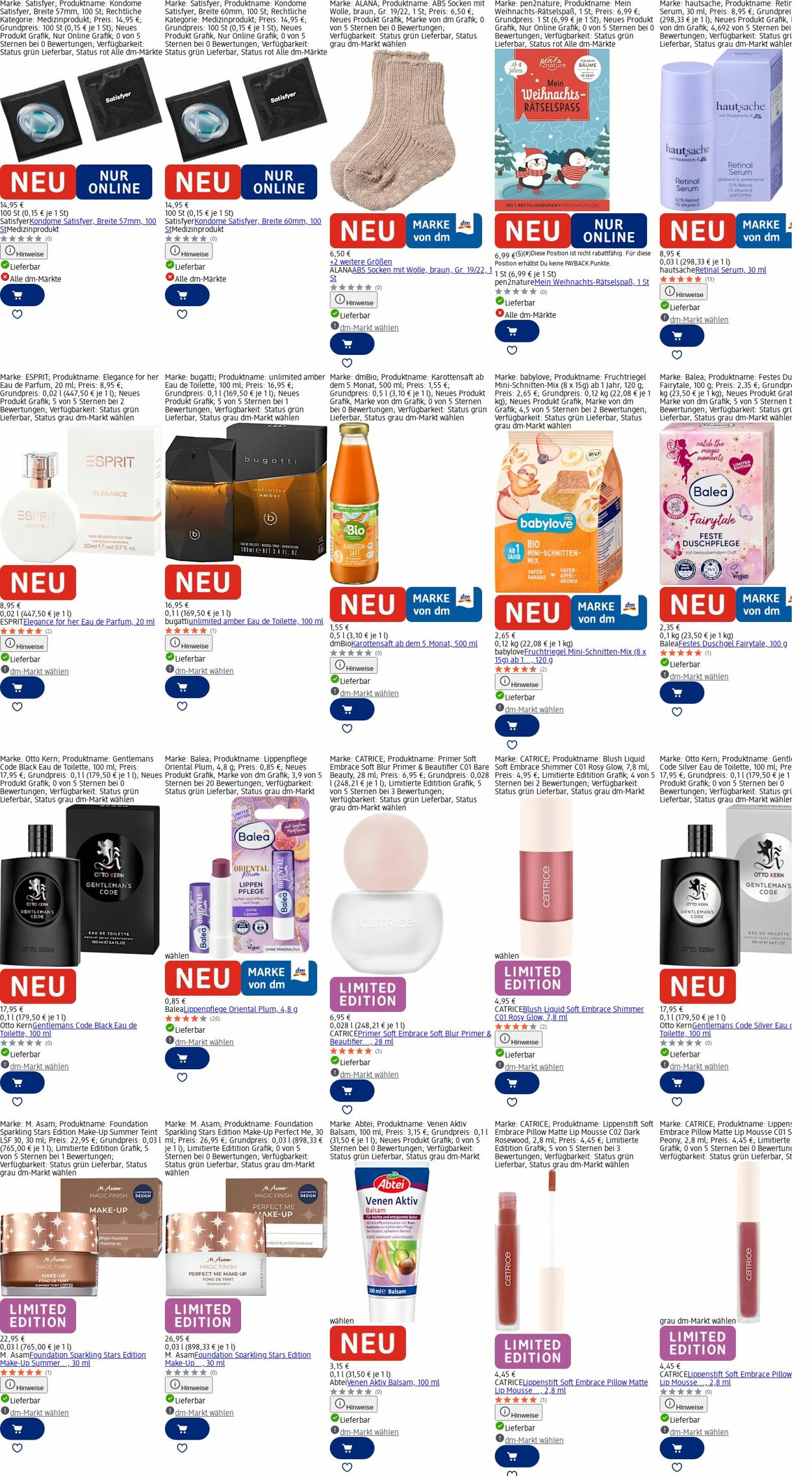 Prospekt dm-drogerie markt 08.12.2025 - 17.12.2025