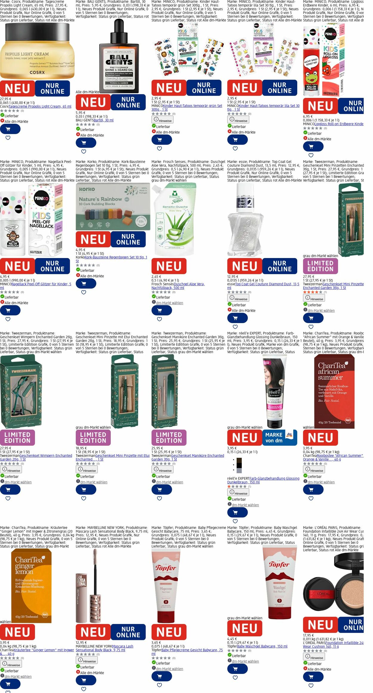 Prospekt dm-drogerie markt 08.12.2025 - 17.12.2025
