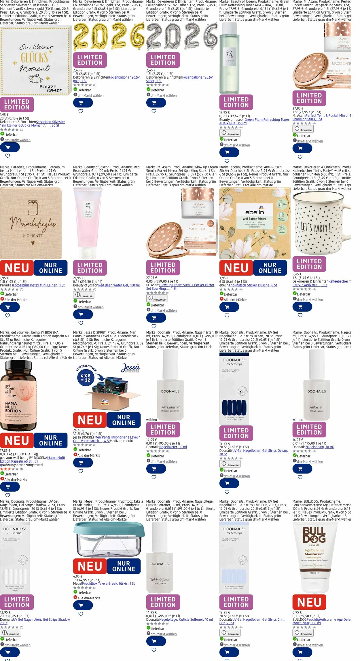 Prospekt dm-drogerie markt 08.12.2025 - 17.12.2025