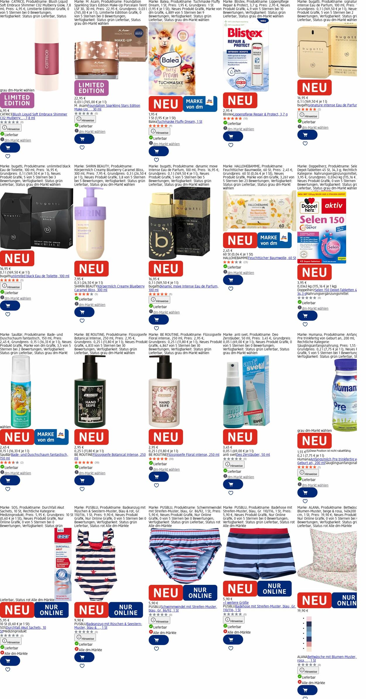 Prospekt dm-drogerie markt 08.12.2025 - 17.12.2025