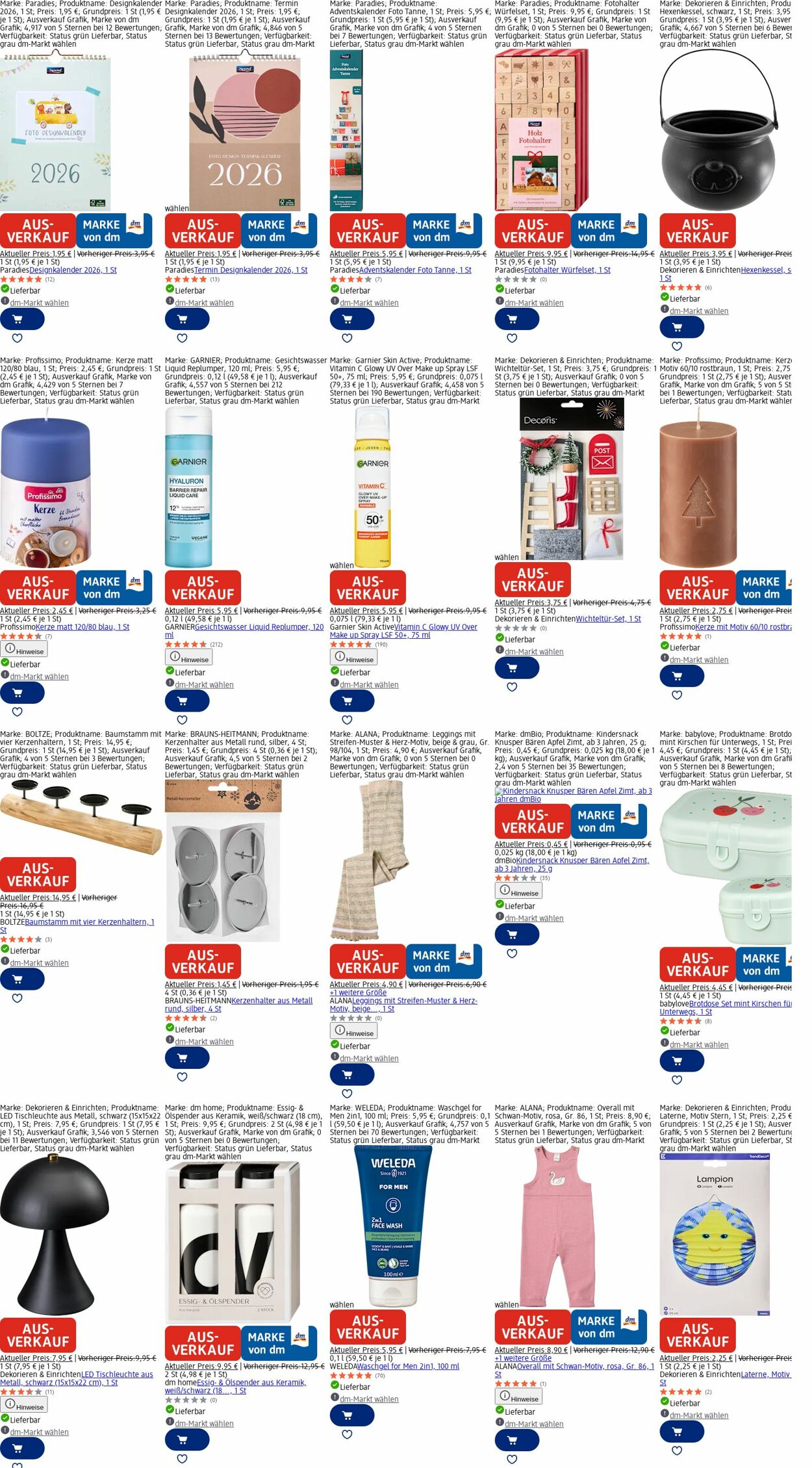 Prospekt dm-drogerie markt 08.12.2025 - 17.12.2025