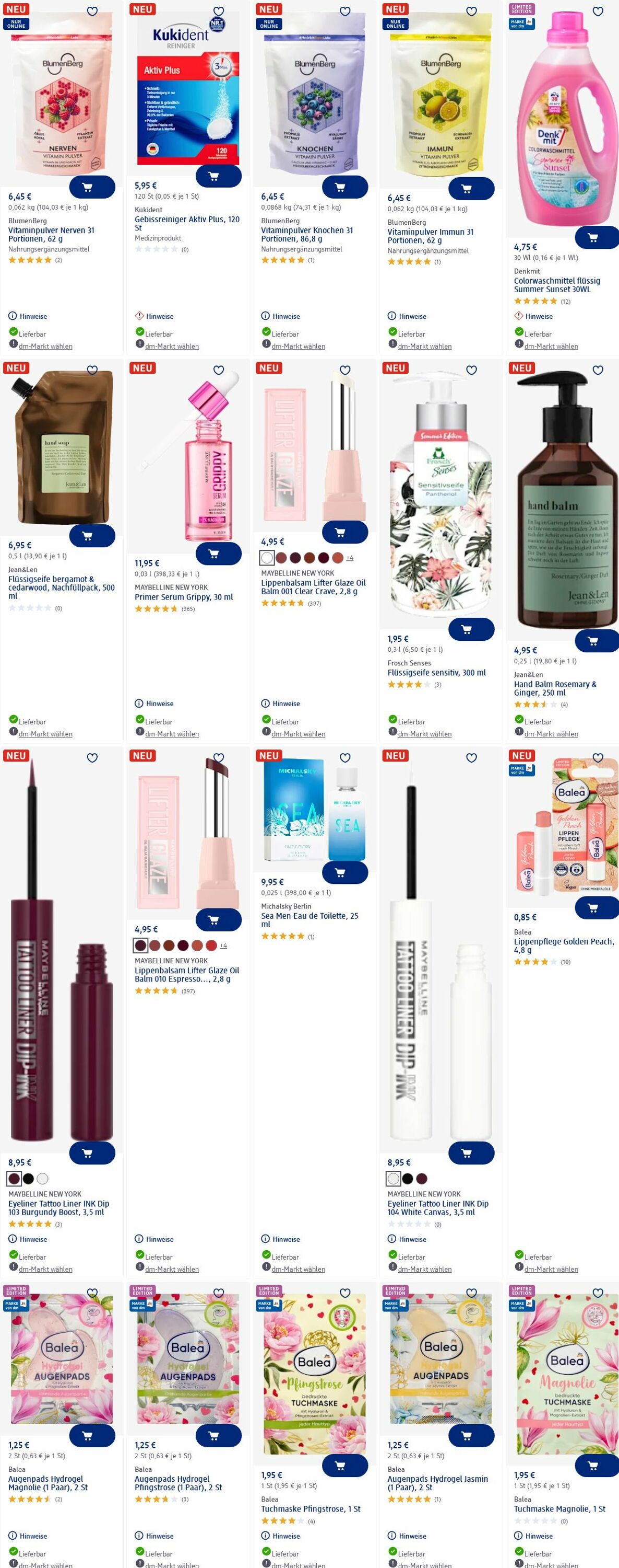 Prospekt dm-drogerie markt 26.05.2025 - 04.06.2025